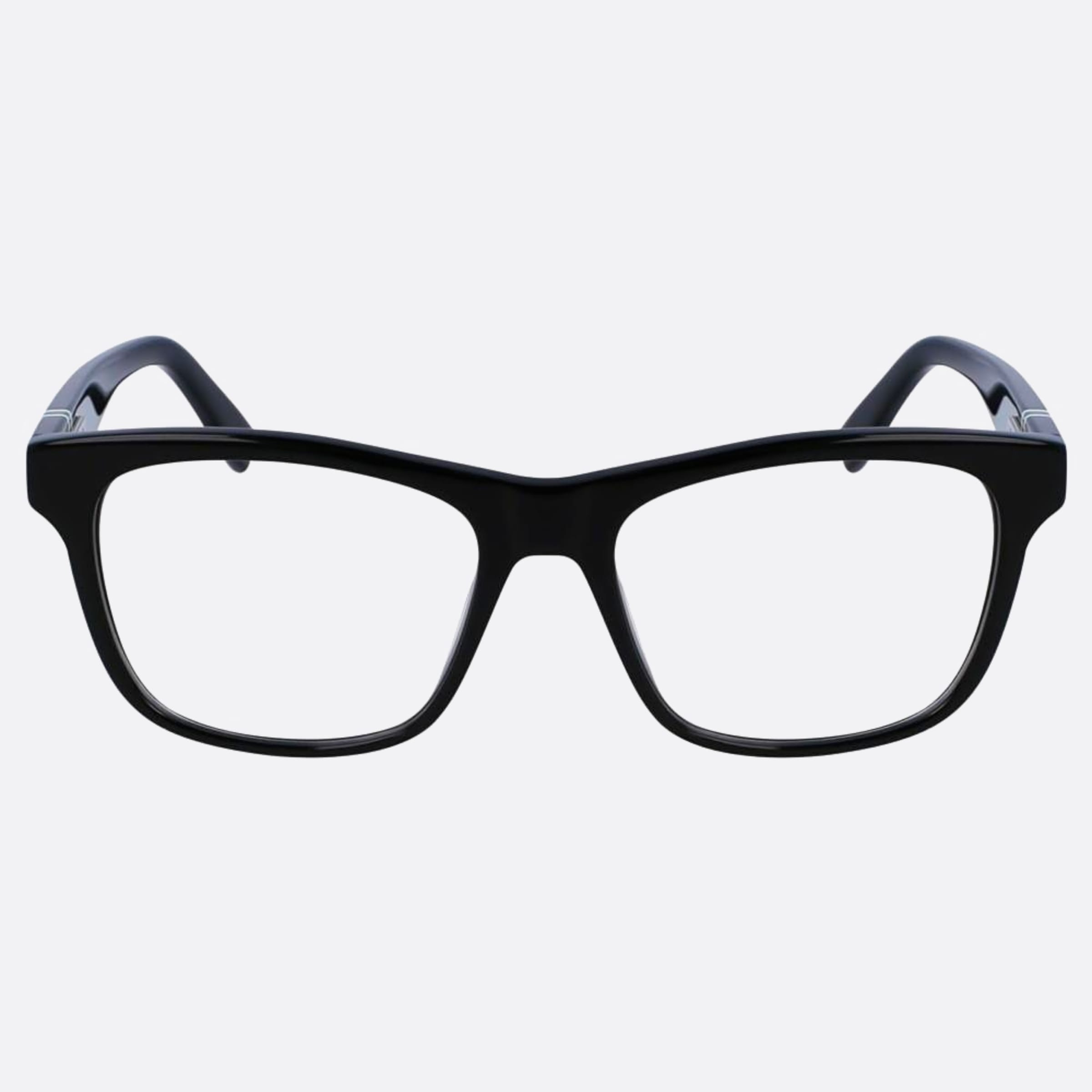 Lacoste 54mm L2933 Black Squared Unisex Eyeglasses - Main View