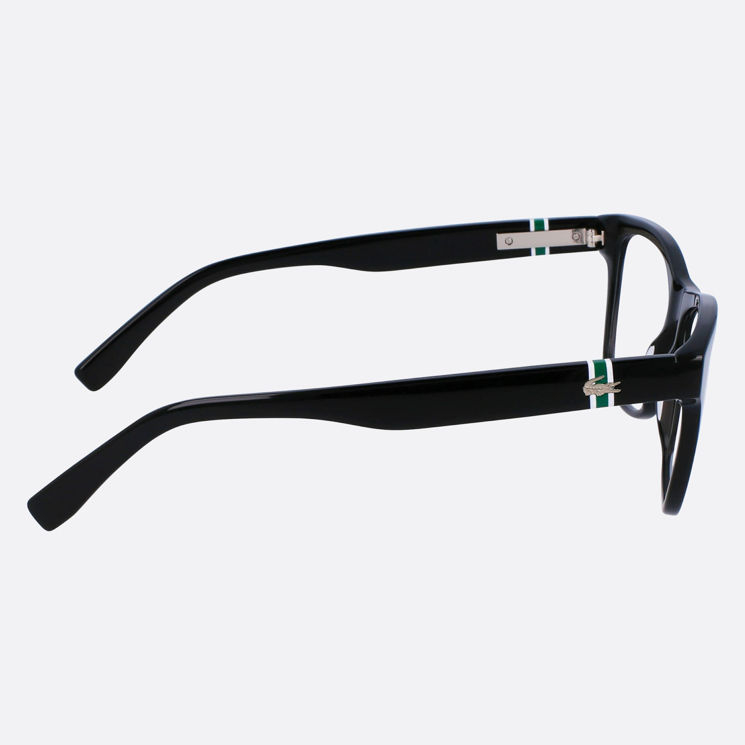 Lacoste 54mm L2933 Black Squared Unisex Eyeglasses - Additional Angle