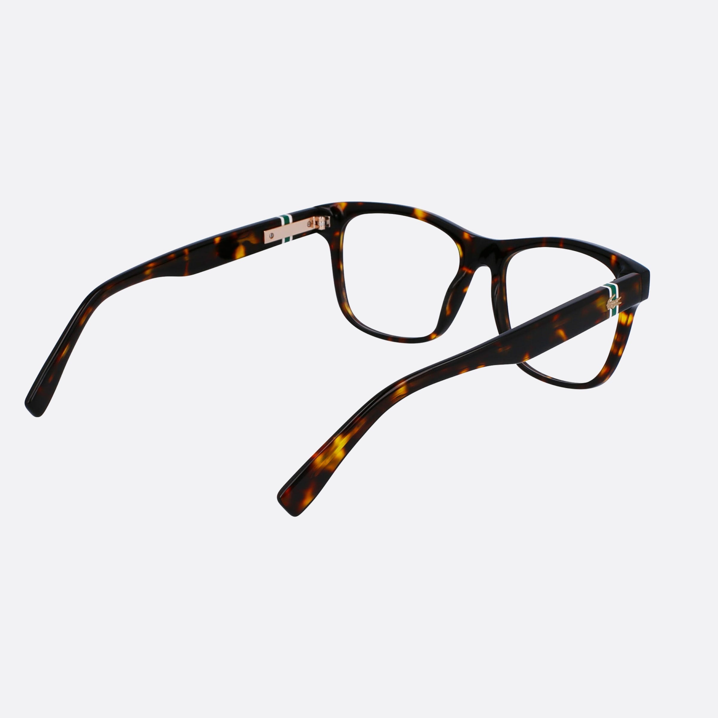 Lacoste 54mm L2933 Havana Squared Unisex Eyeglasses - Additional Angle