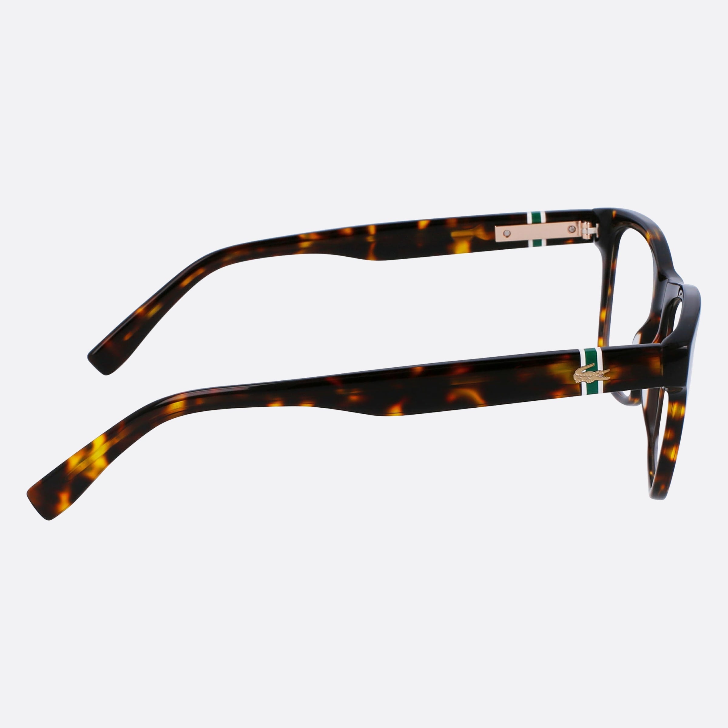 Lacoste 54mm L2933 Havana Squared Unisex Eyeglasses - Additional Angle