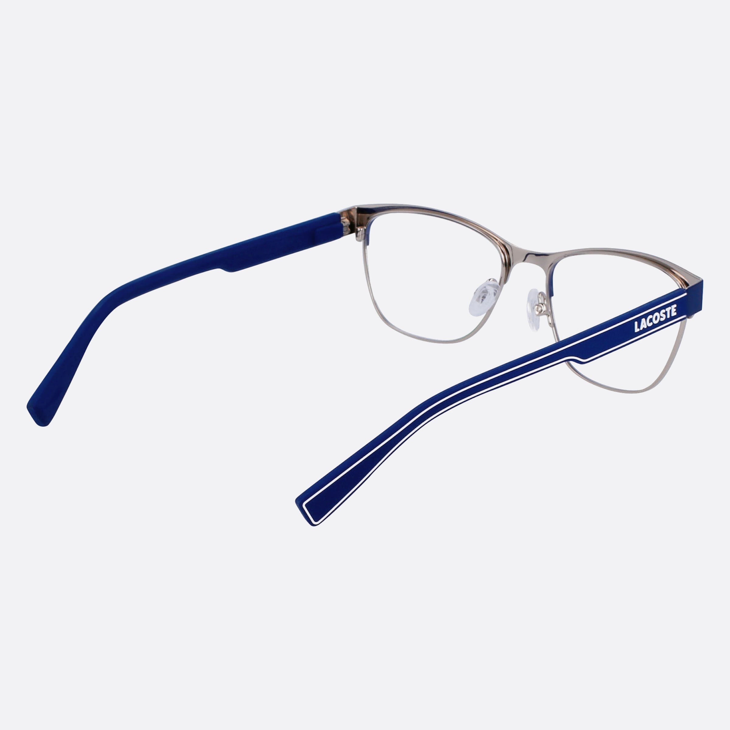 Lacoste 49mm L3112 Blue Squared Children Eyeglasses - Additional Angle