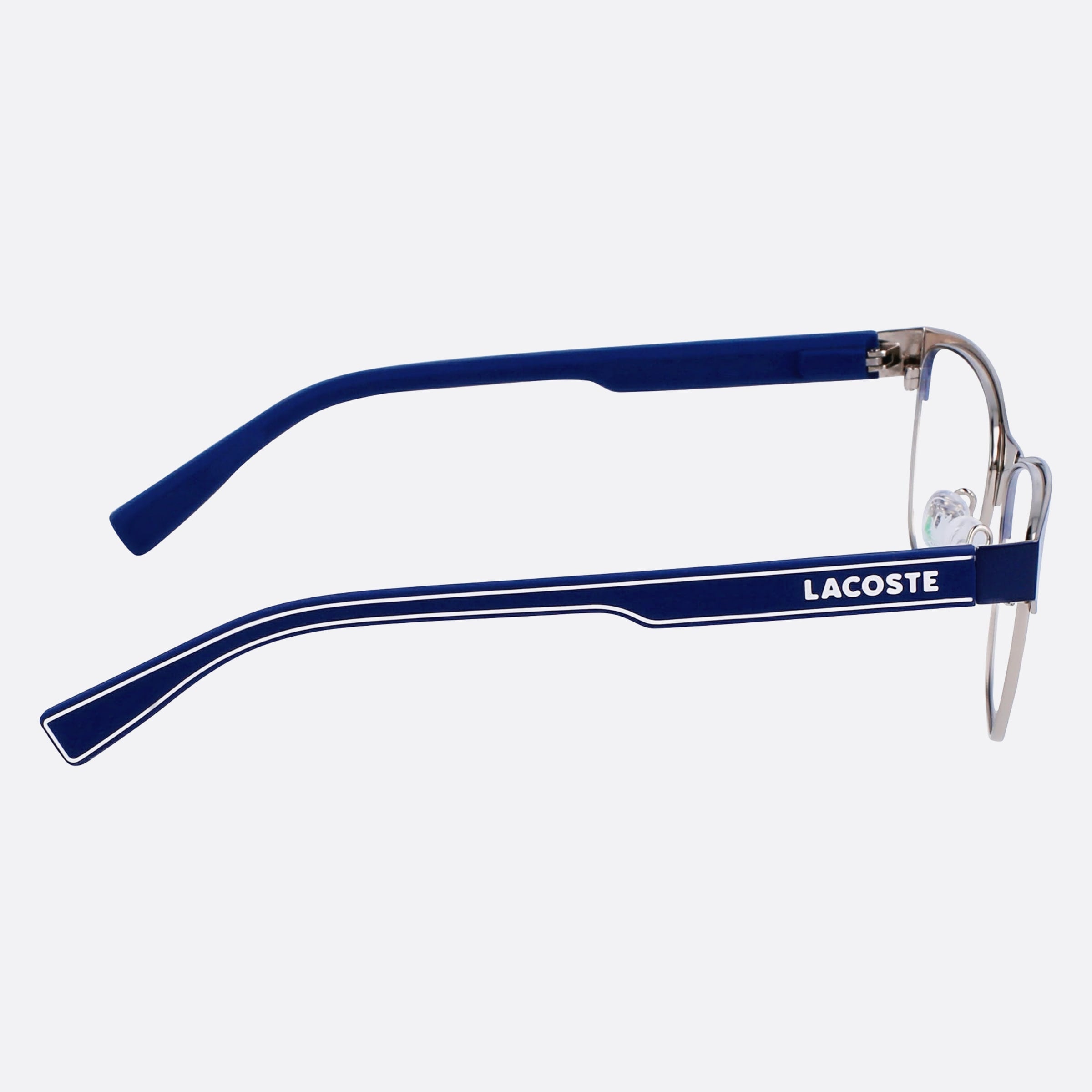 Lacoste 49mm L3112 Blue Squared Children Eyeglasses - Additional Angle