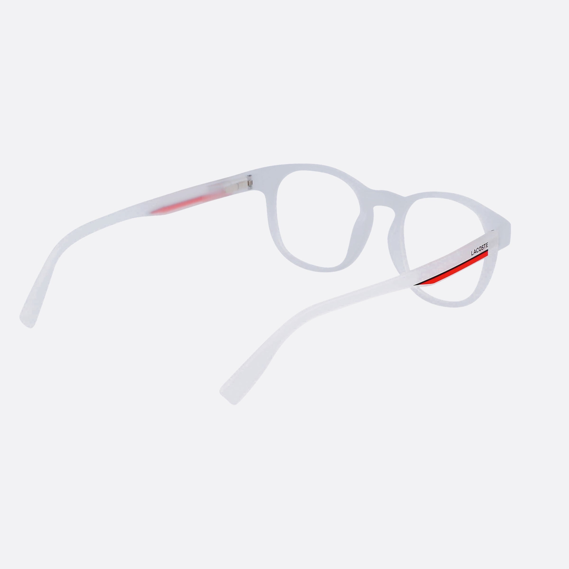 Lacoste 46mm L3654 Transparent Squared Children Eyeglasses - Additional Angle