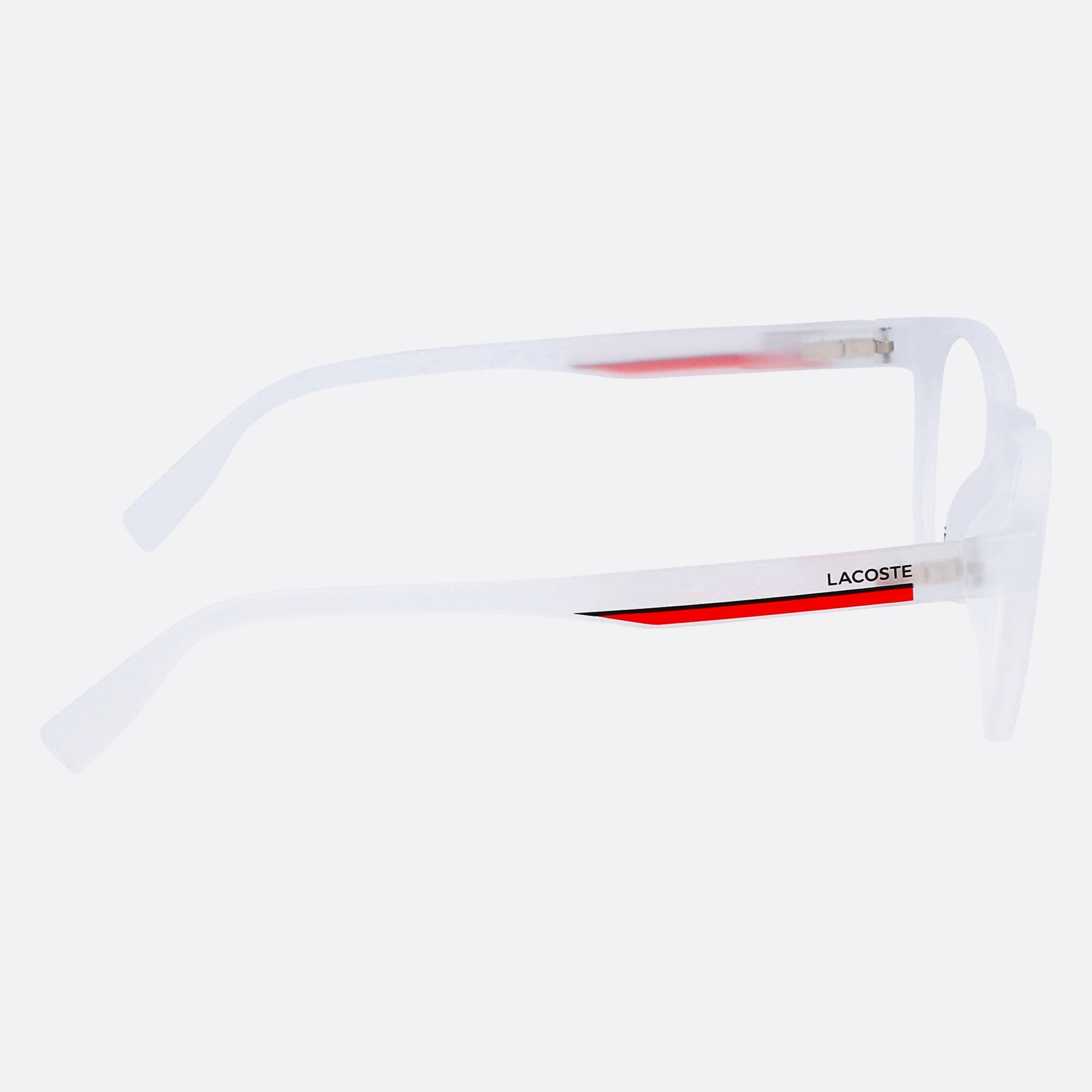 Lacoste 46mm L3654 Transparent Squared Children Eyeglasses - Additional Angle