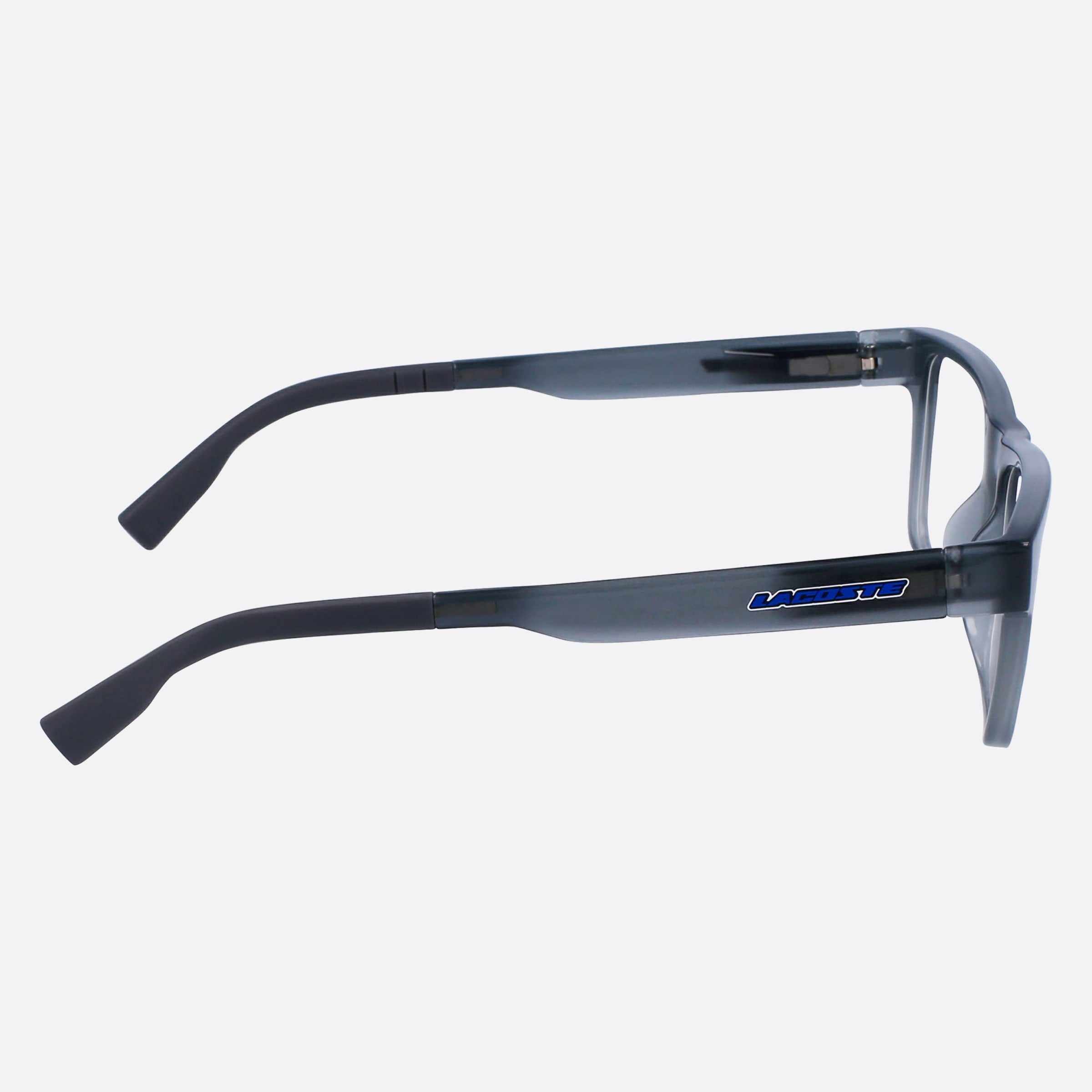 Lacoste 49mm L3655 Grey Squared Children Eyeglasses - Additional Angle