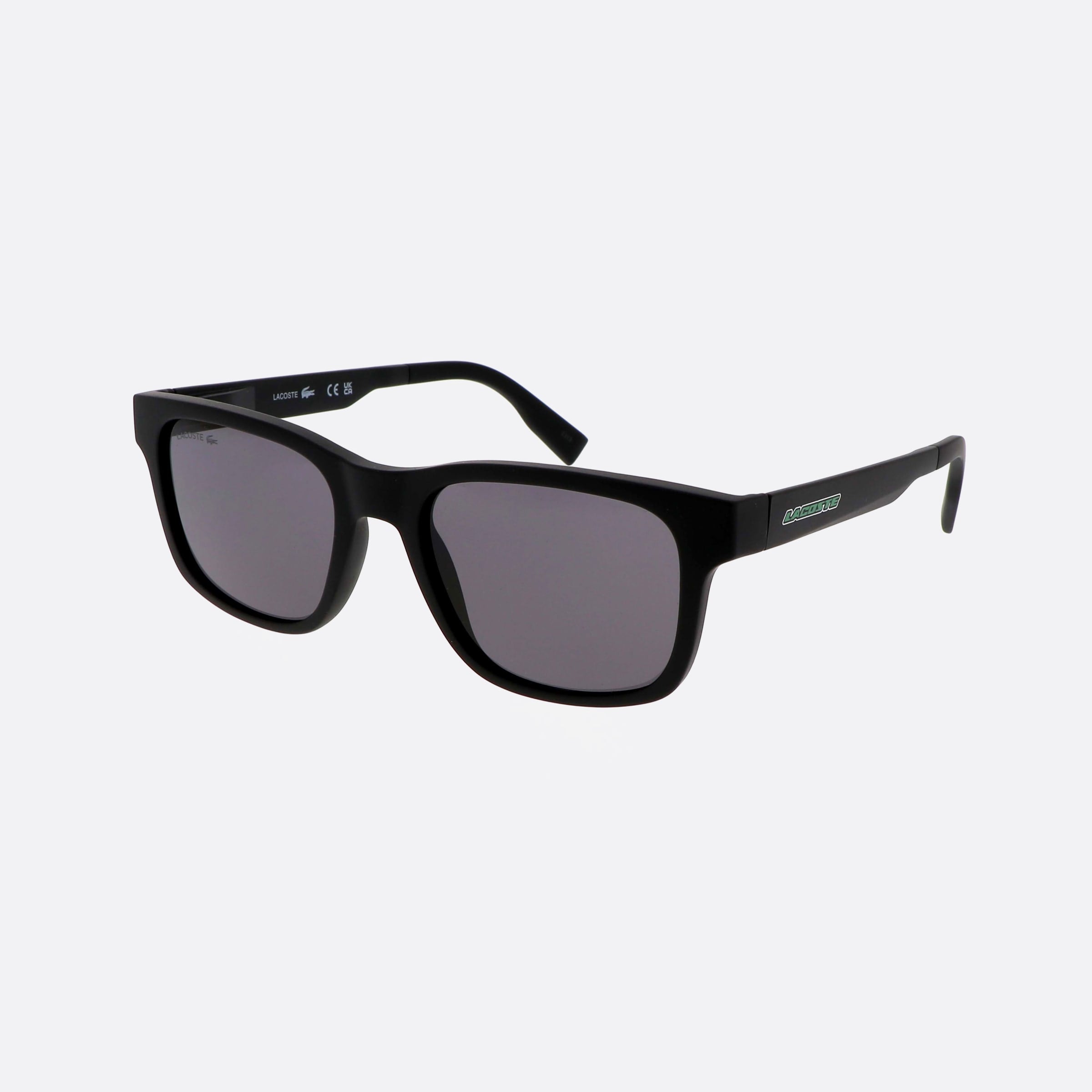 Lacoste 50mm L3656s Black Rectangle Men Sunglasses - Main View