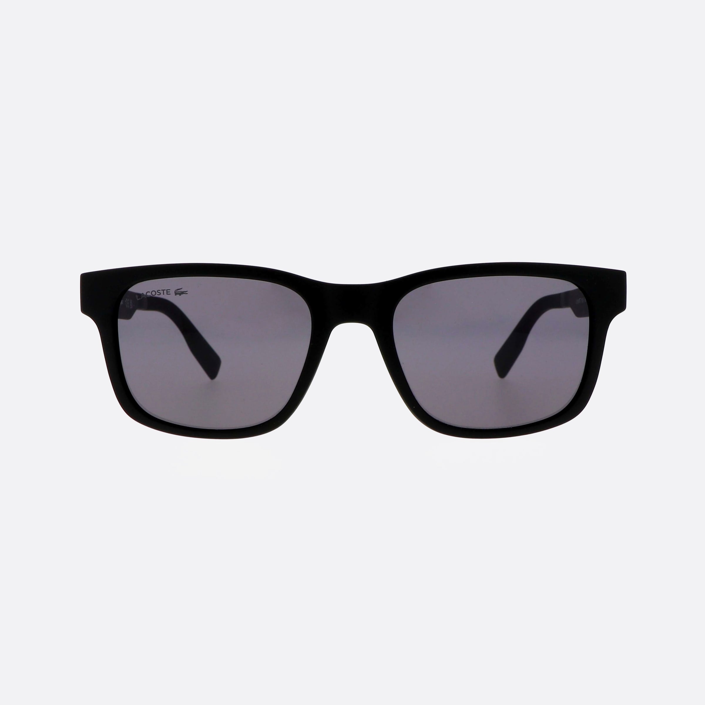 Lacoste 50mm L3656s Black Rectangle Men Sunglasses - Side View