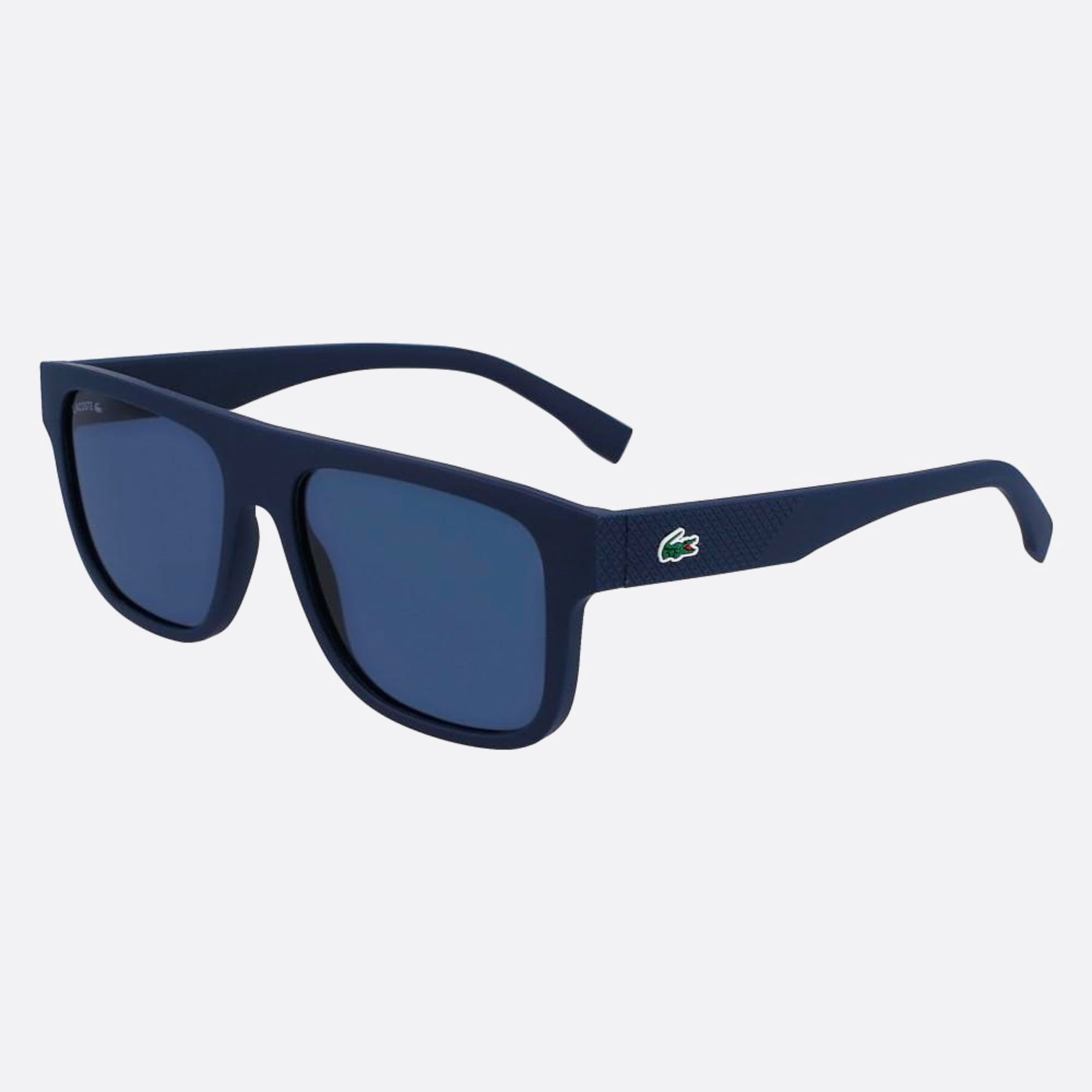 Lacoste 56mm L6001s Blue Squared Men Sunglasses - Side View