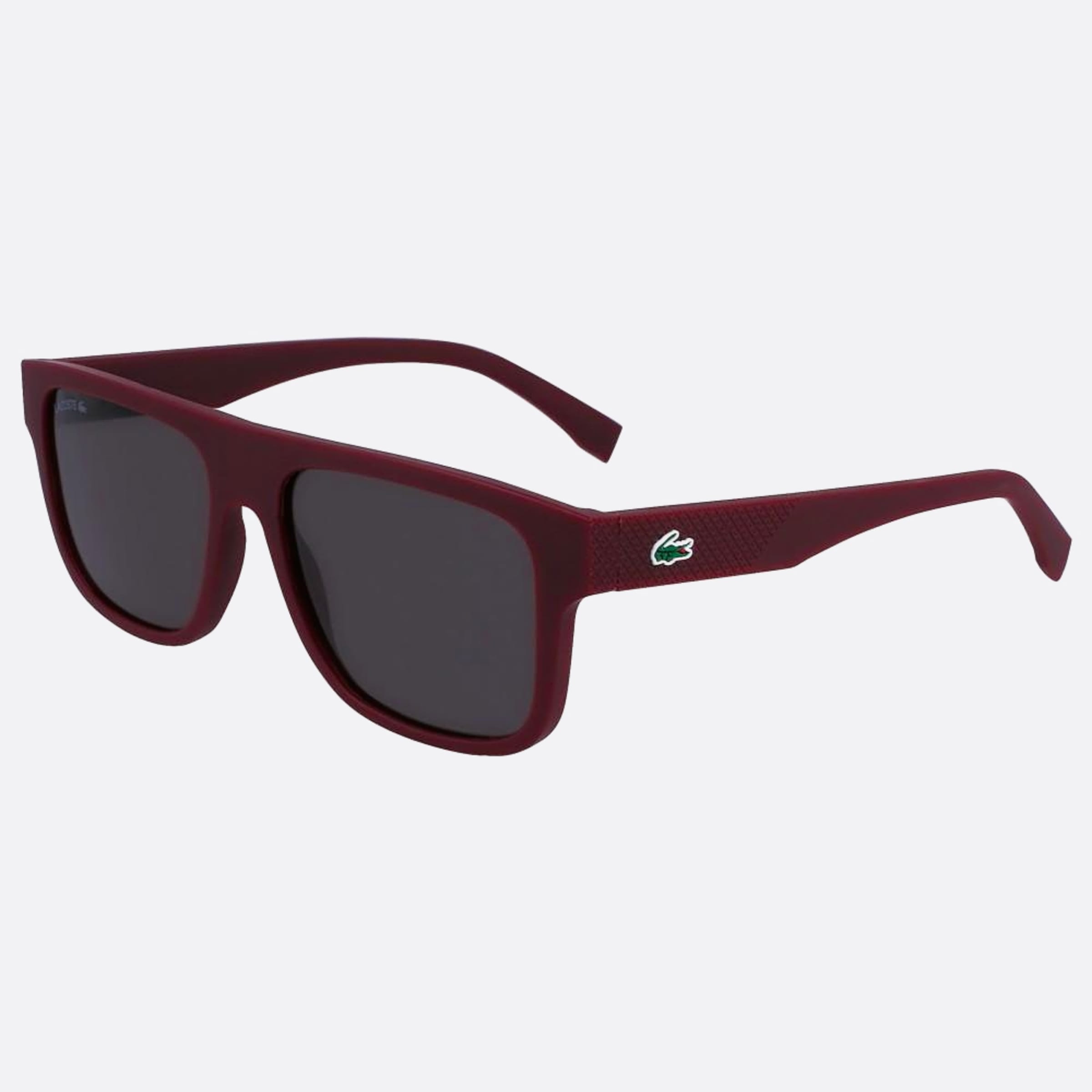 Lacoste 56mm L6001s Red Squared Men Sunglasses - Side View