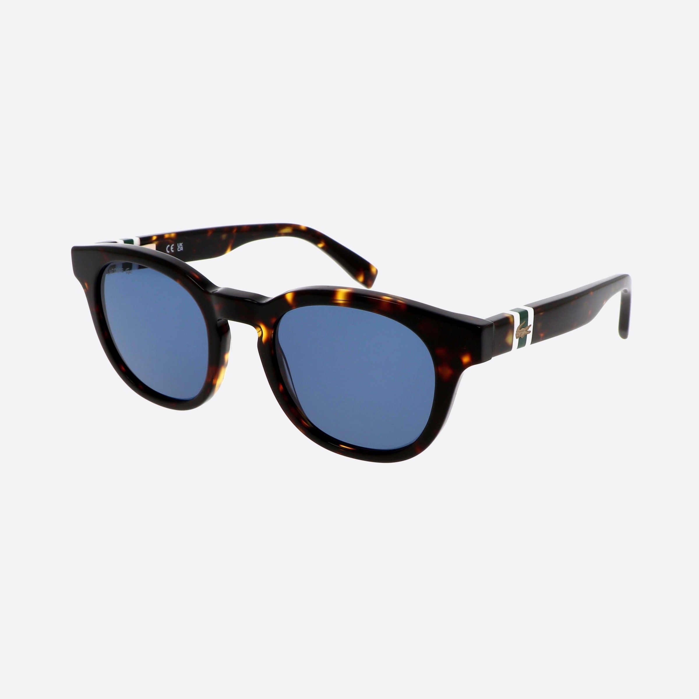 Lacoste 49mm L6006s Havana Squared Men Sunglasses - Main View