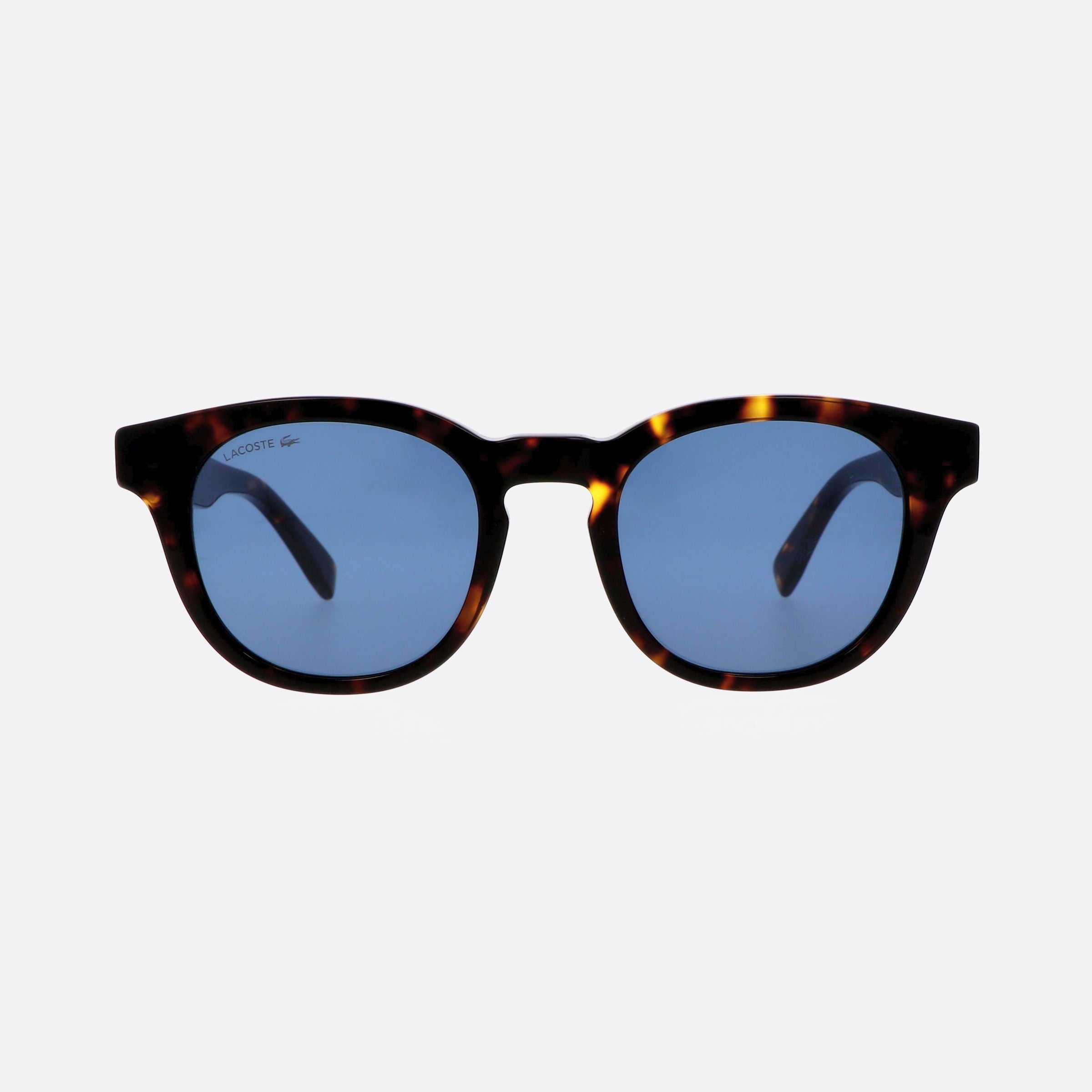 Lacoste 49mm L6006s Havana Squared Men Sunglasses - Side View