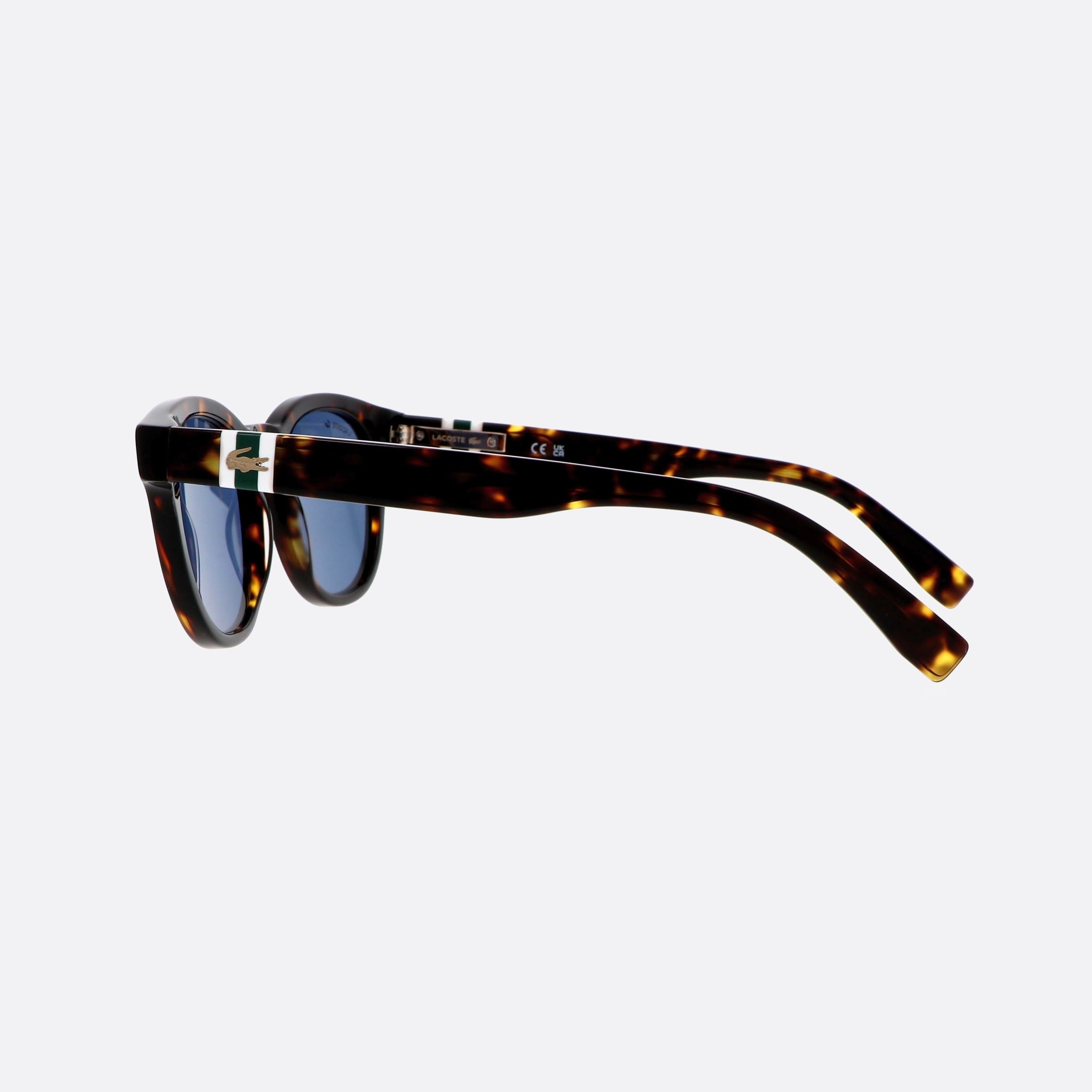 Lacoste 49mm L6006s Havana Squared Men Sunglasses - Detail View