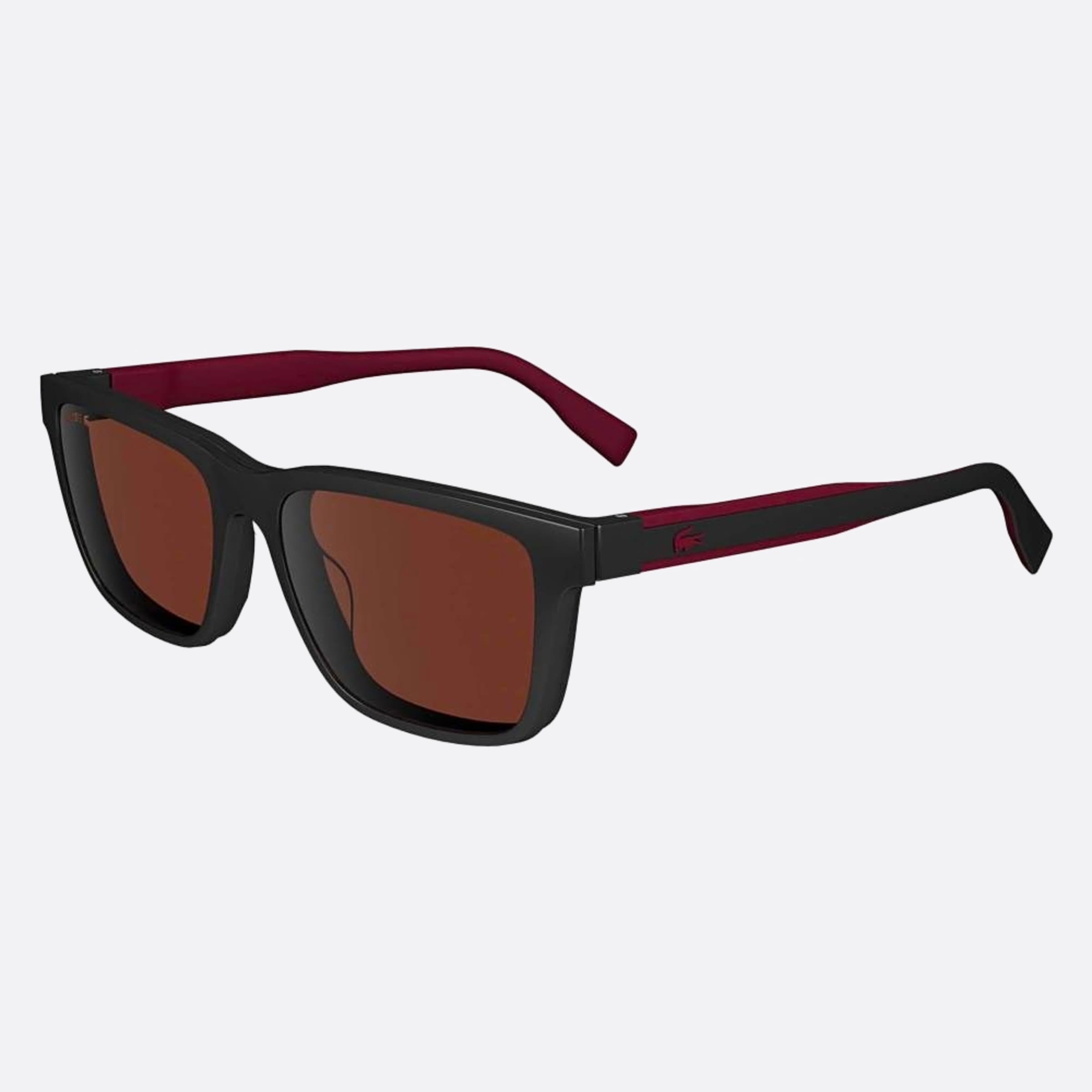 Lacoste 55mm L6010mag Set Black Squared Men Eyeglasses - Side View