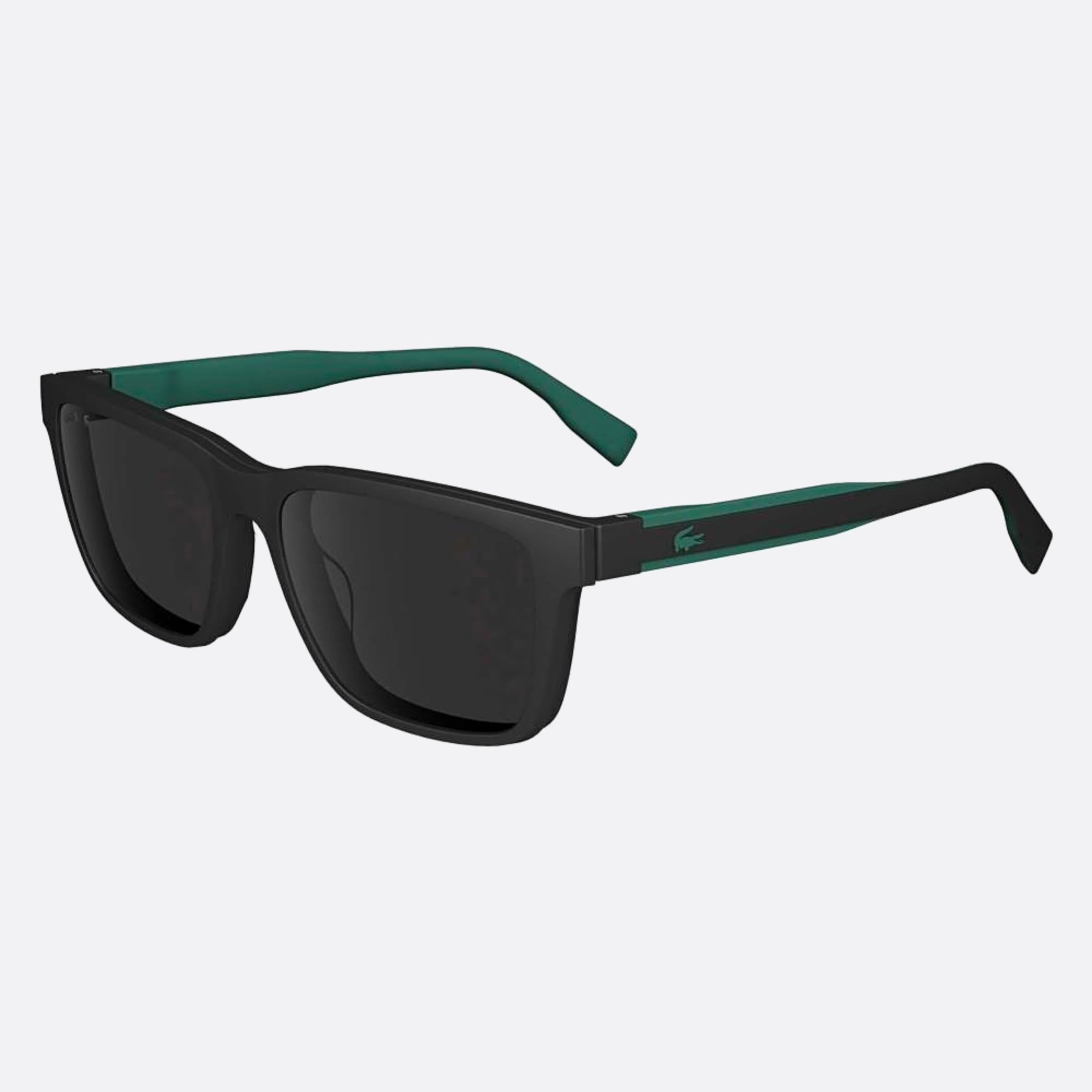 Lacoste 55mm L6010mag Set Black Squared Men Eyeglasses - Side View