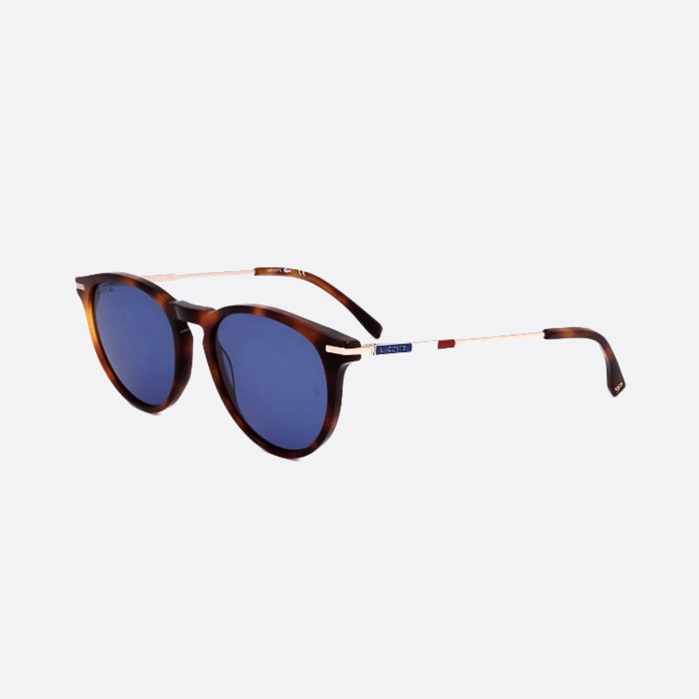 Lacoste 53mm L609snd Havana Visor Men Sunglasses - Side View
