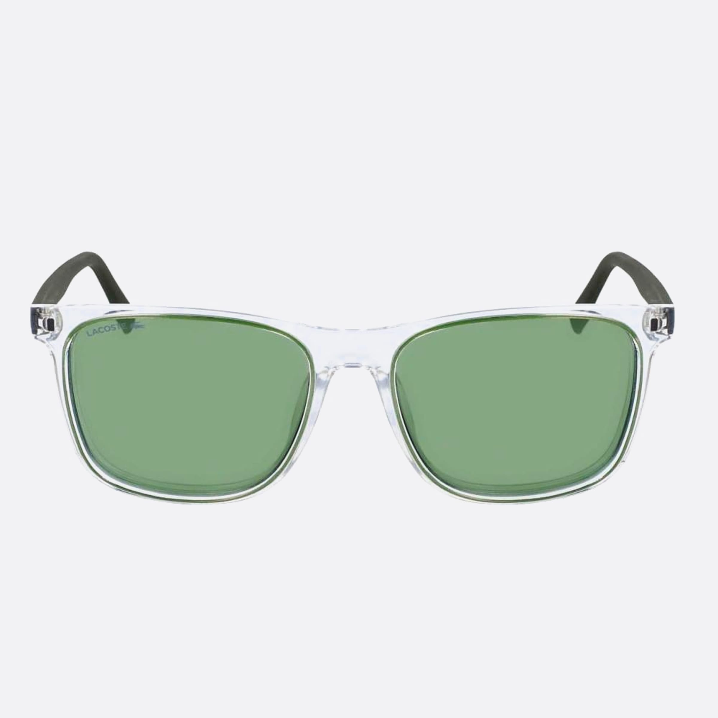 Lacoste 55mm L882s Transparent Squared Men Sunglasses - Main View