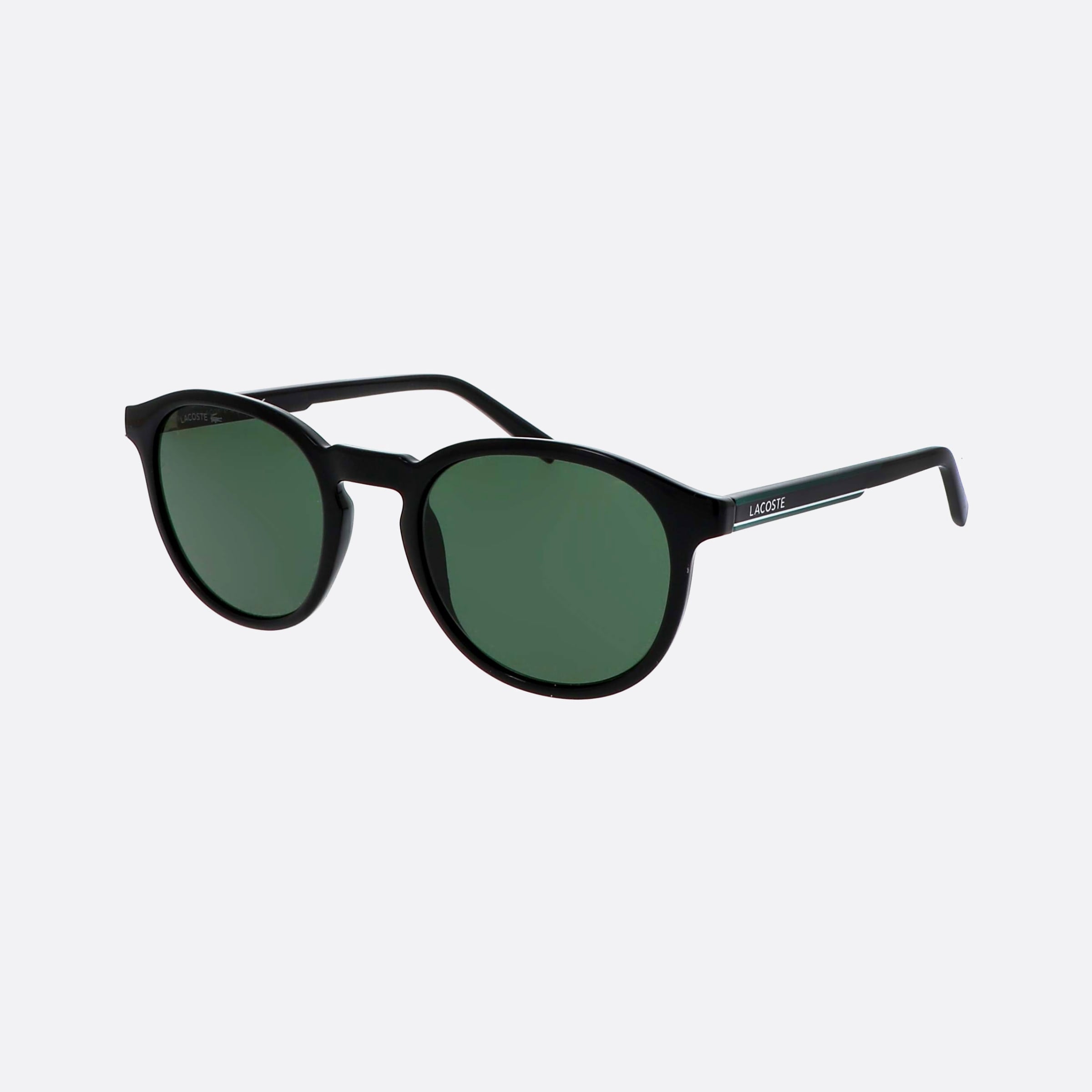 Lacoste 50mm L916s Black Round Unisex Sunglasses - Main View