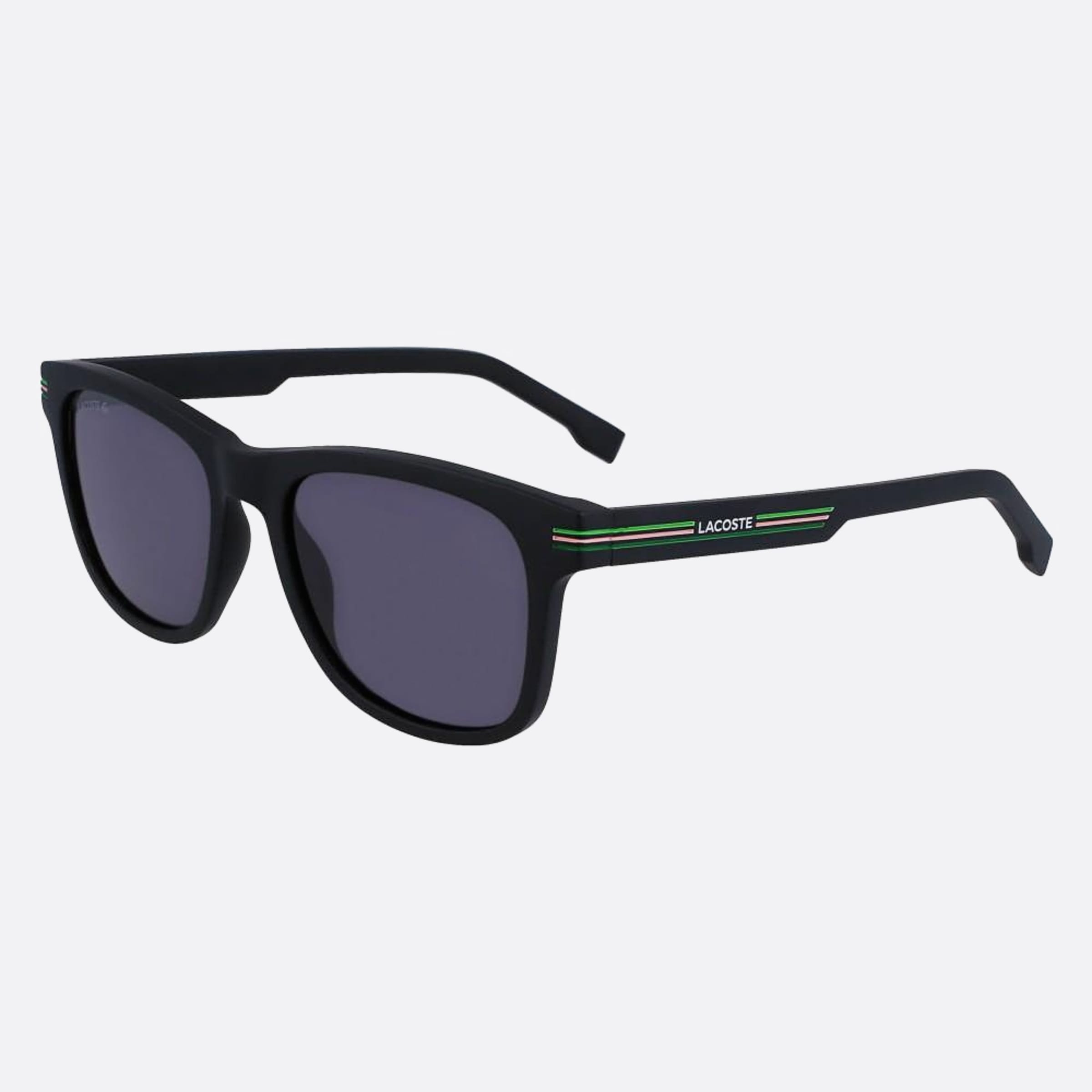Lacoste 53mm L995s Black Squared Men Sunglasses - Side View