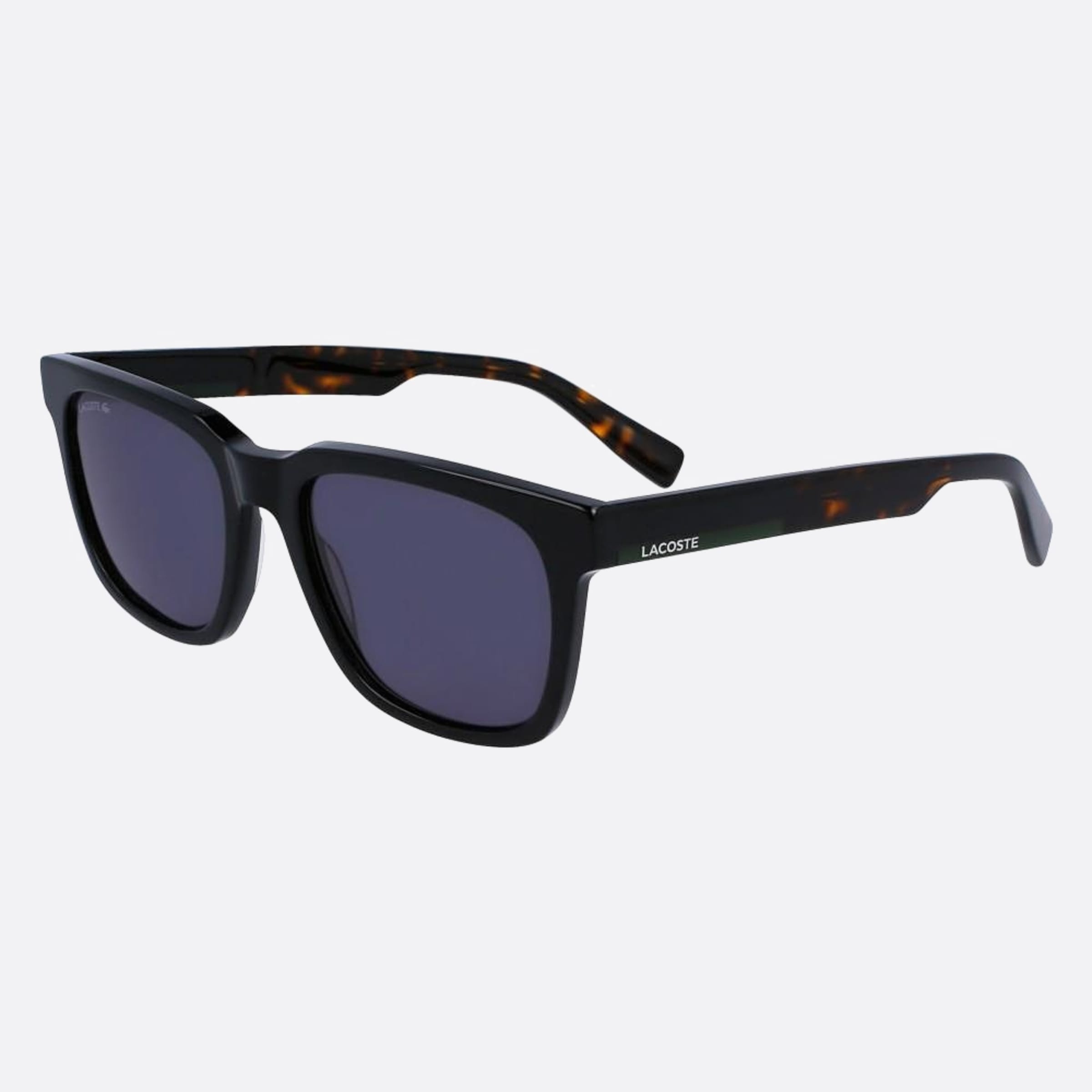 Lacoste 54mm L996s Havana Squared Unisex Sunglasses - Side View