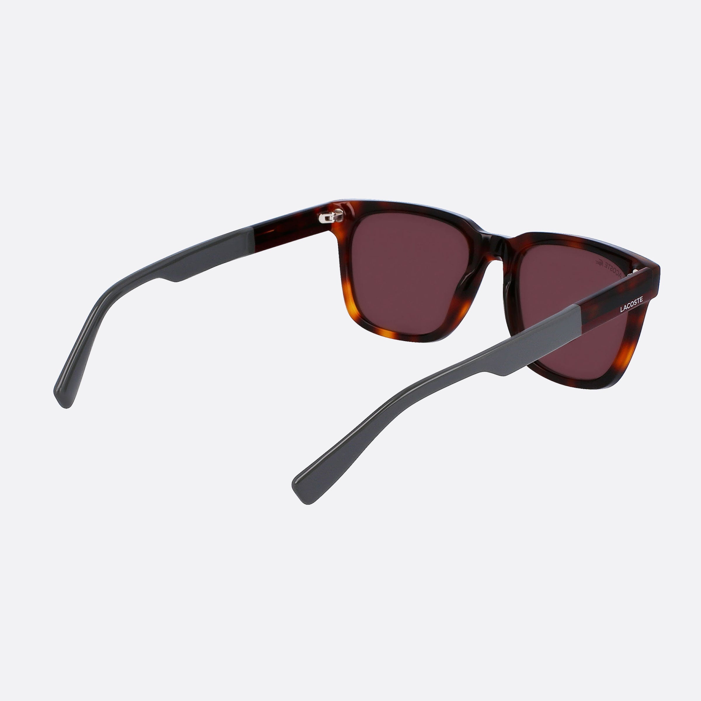 Lacoste 54mm L996s Havana Squared Unisex Sunglasses - Additional Angle