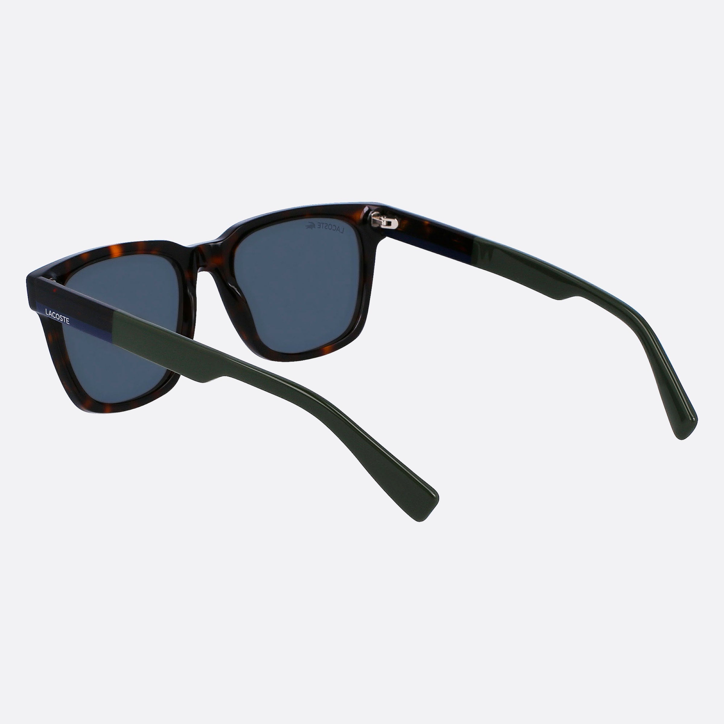 Lacoste 54mm L996s Havana Squared Unisex Sunglasses - Lifestyle Shot