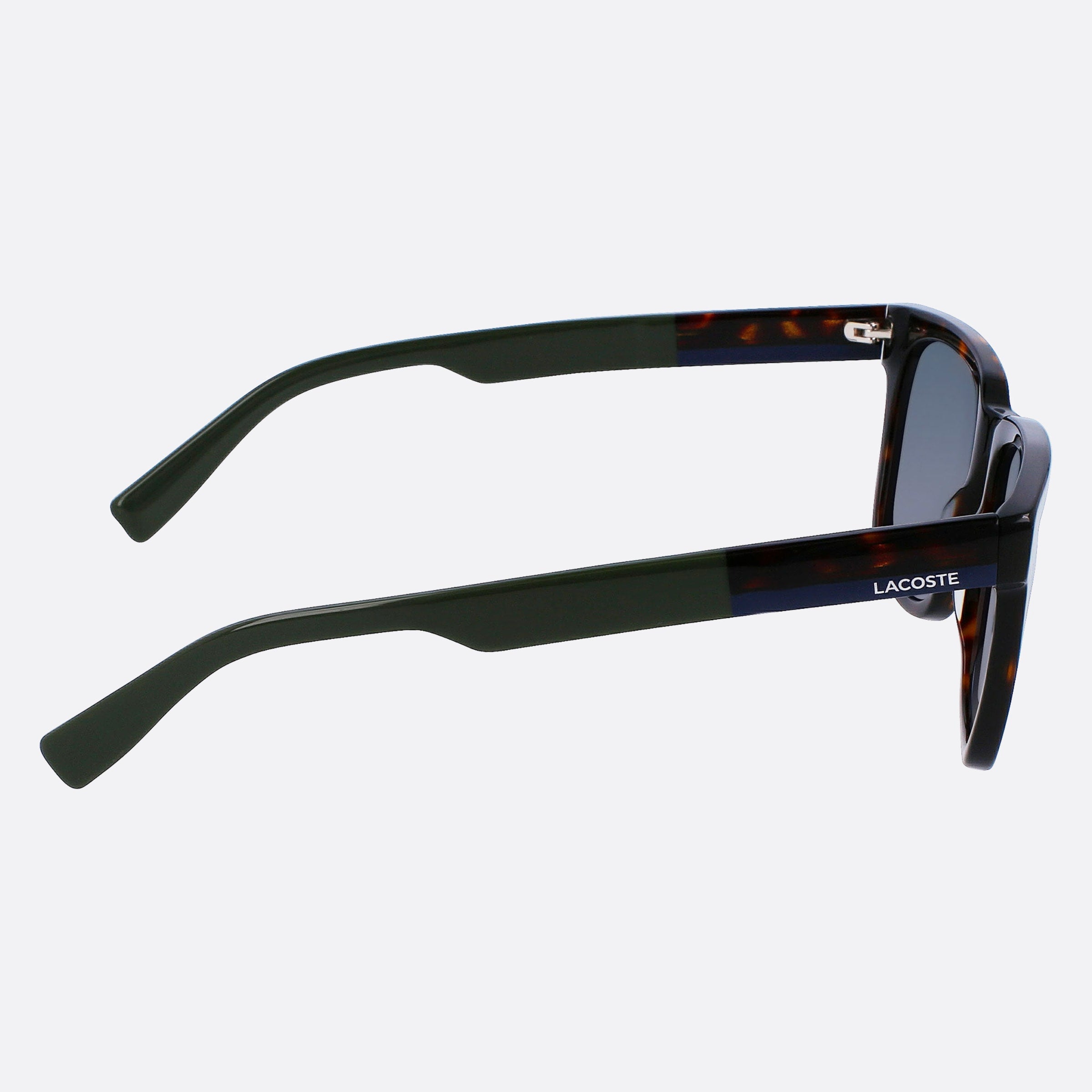 Lacoste 54mm L996s Havana Squared Unisex Sunglasses - Additional Angle