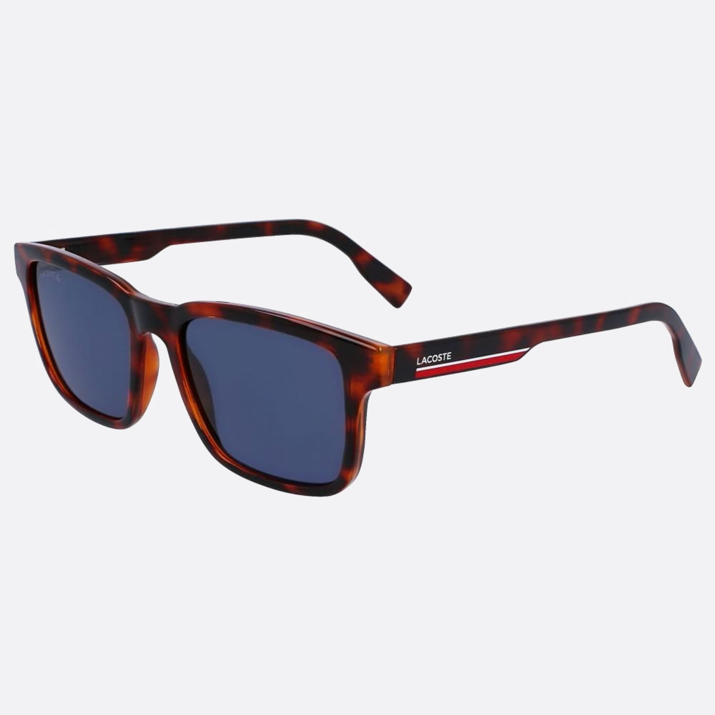 Lacoste 54mm L997s Havana Squared Men Sunglasses - Side View