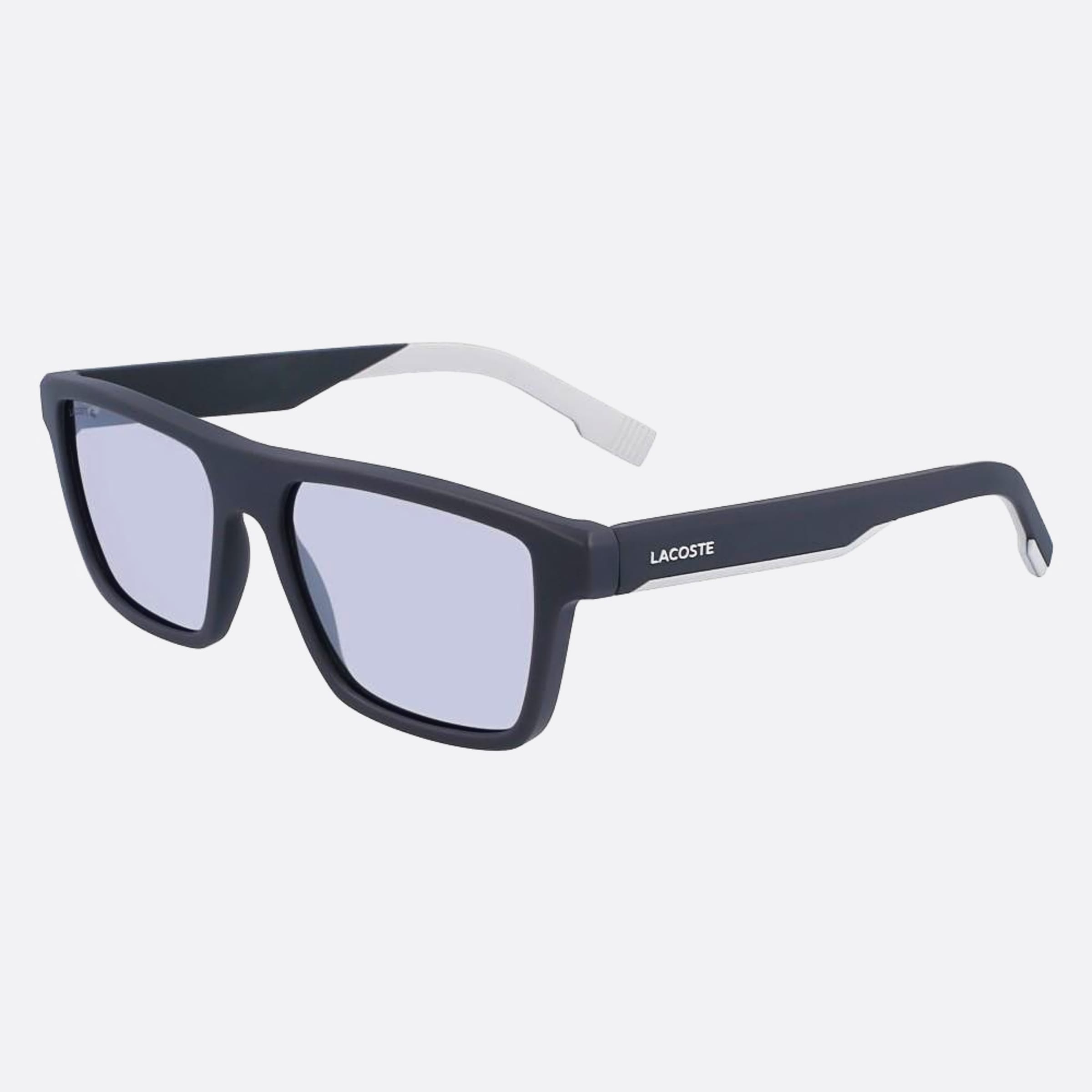 Lacoste 55mm L998s Grey Squared Men Sunglasses - Side View