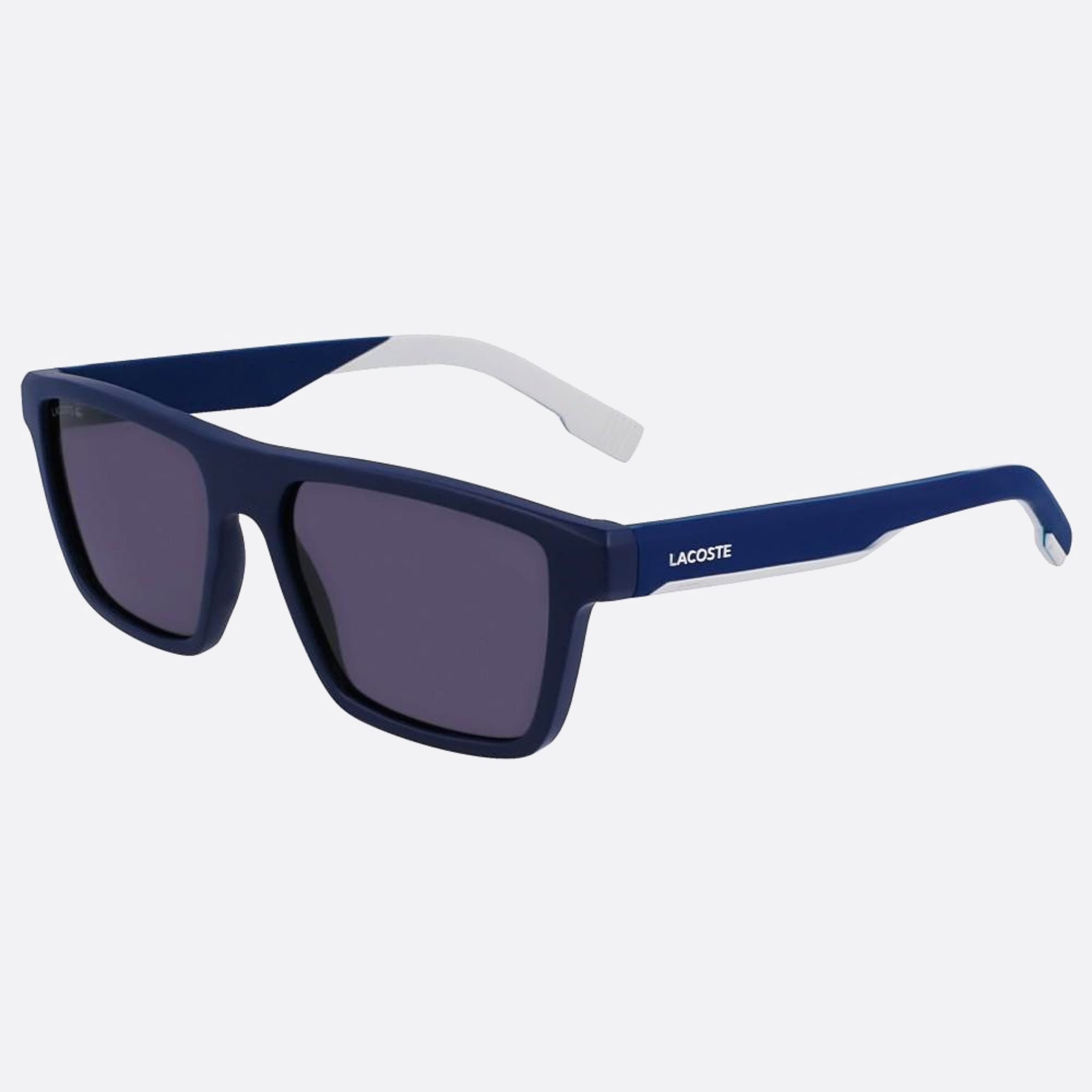 Lacoste 55mm L998s Blue Squared Men Sunglasses - Side View
