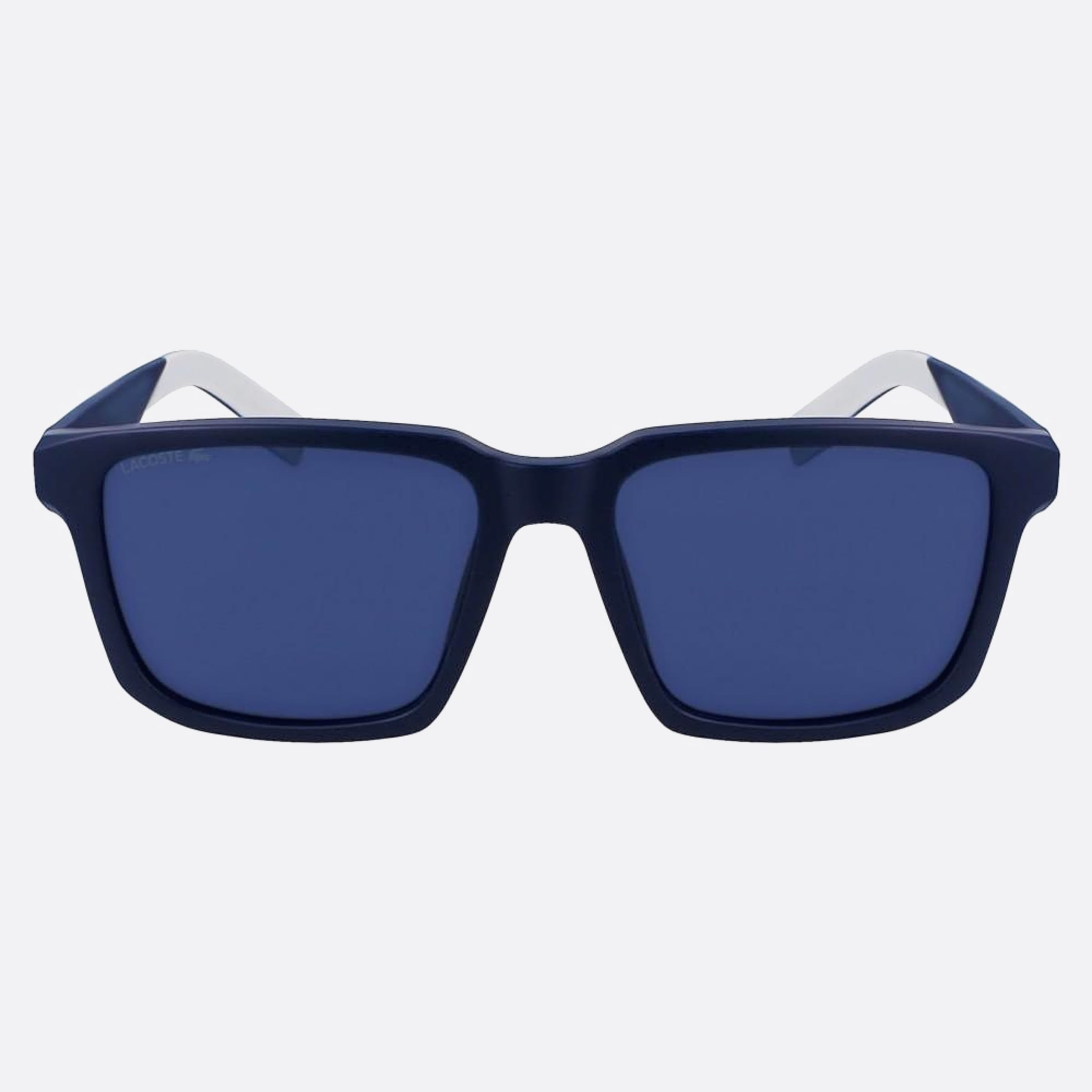 Lacoste 55mm L999s Blue Geometric Men Sunglasses - Main View