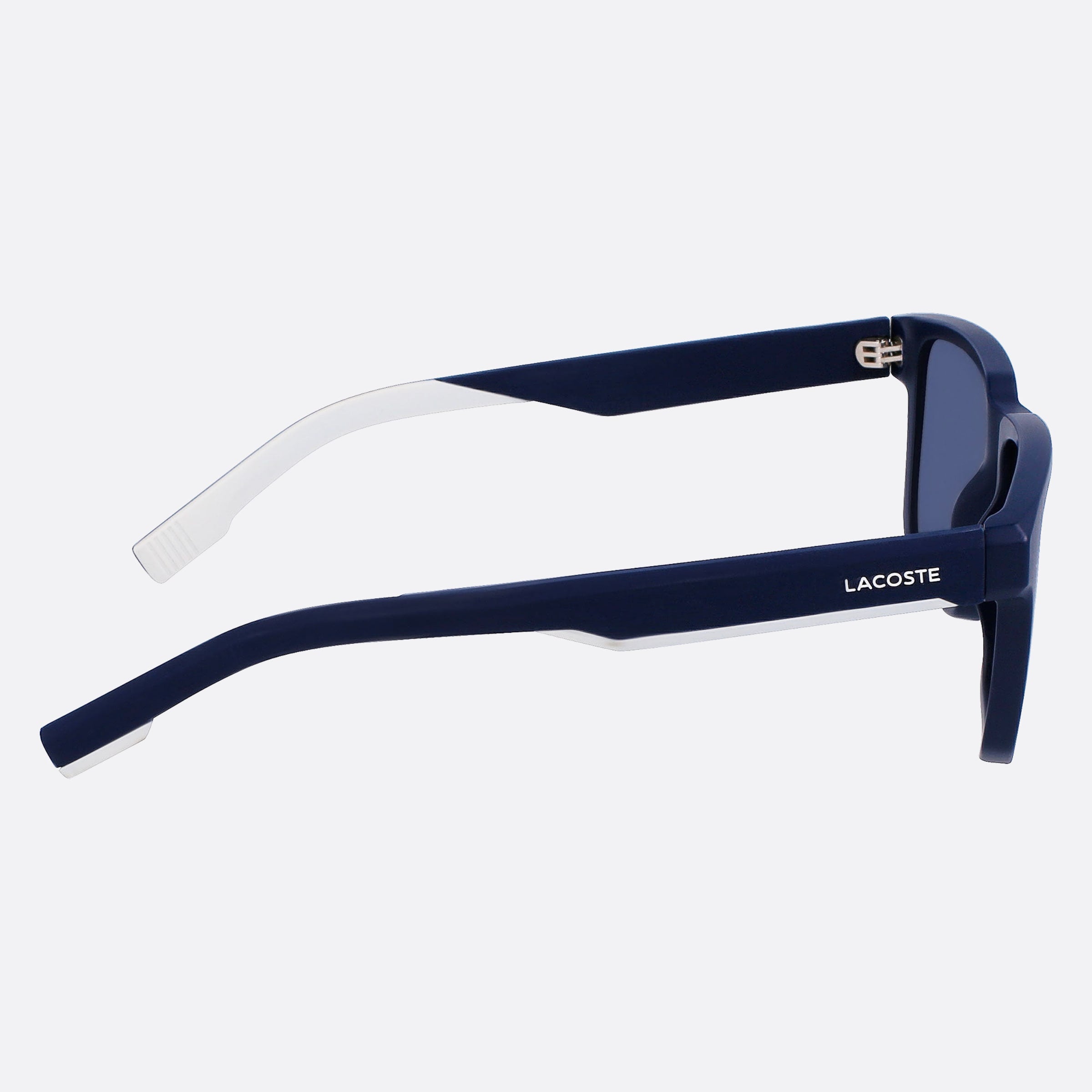 Lacoste 55mm L999s Blue Geometric Men Sunglasses - Additional Angle