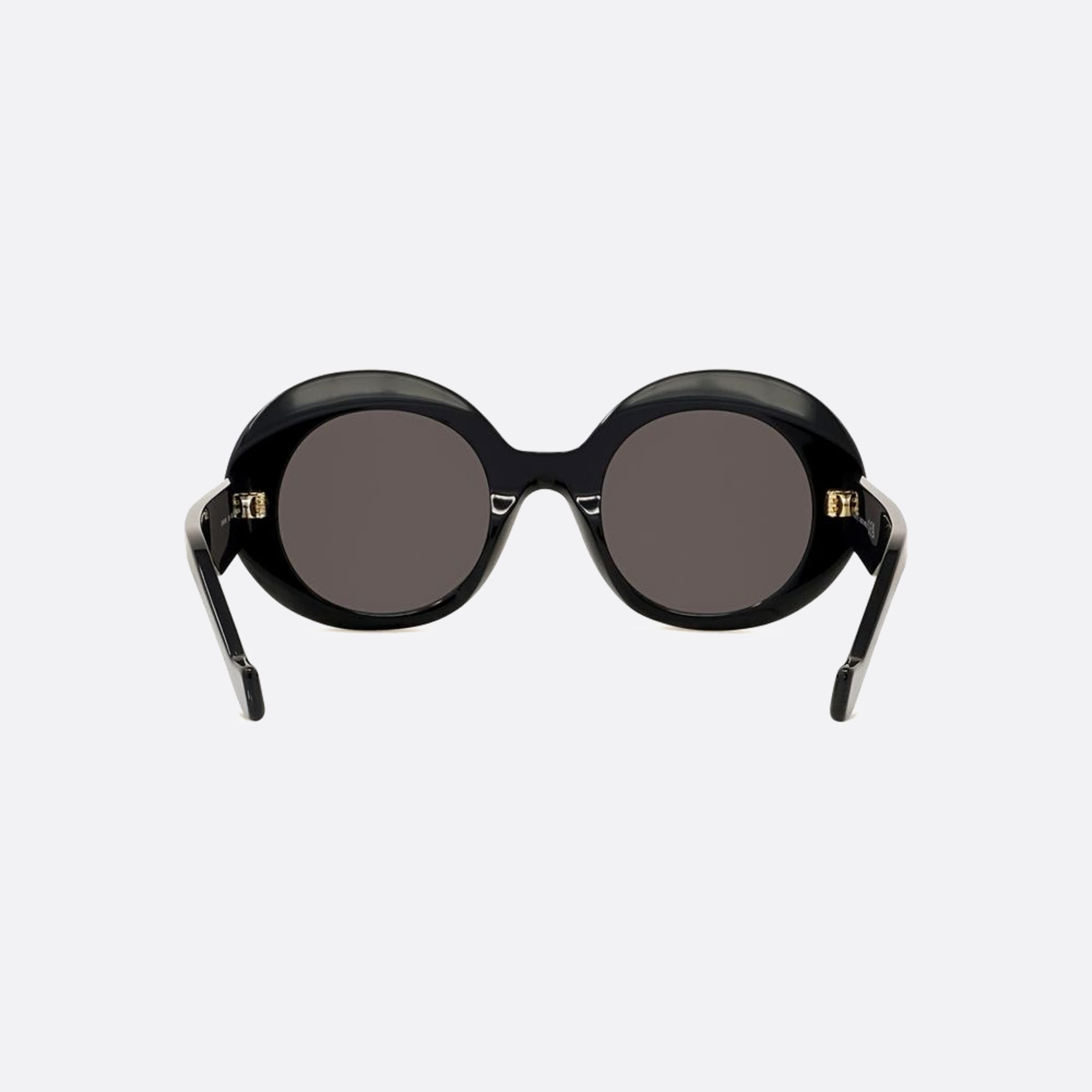 Loewe 50mm Anagram 01a Black Oval Women Sunglasses - Additional Angle