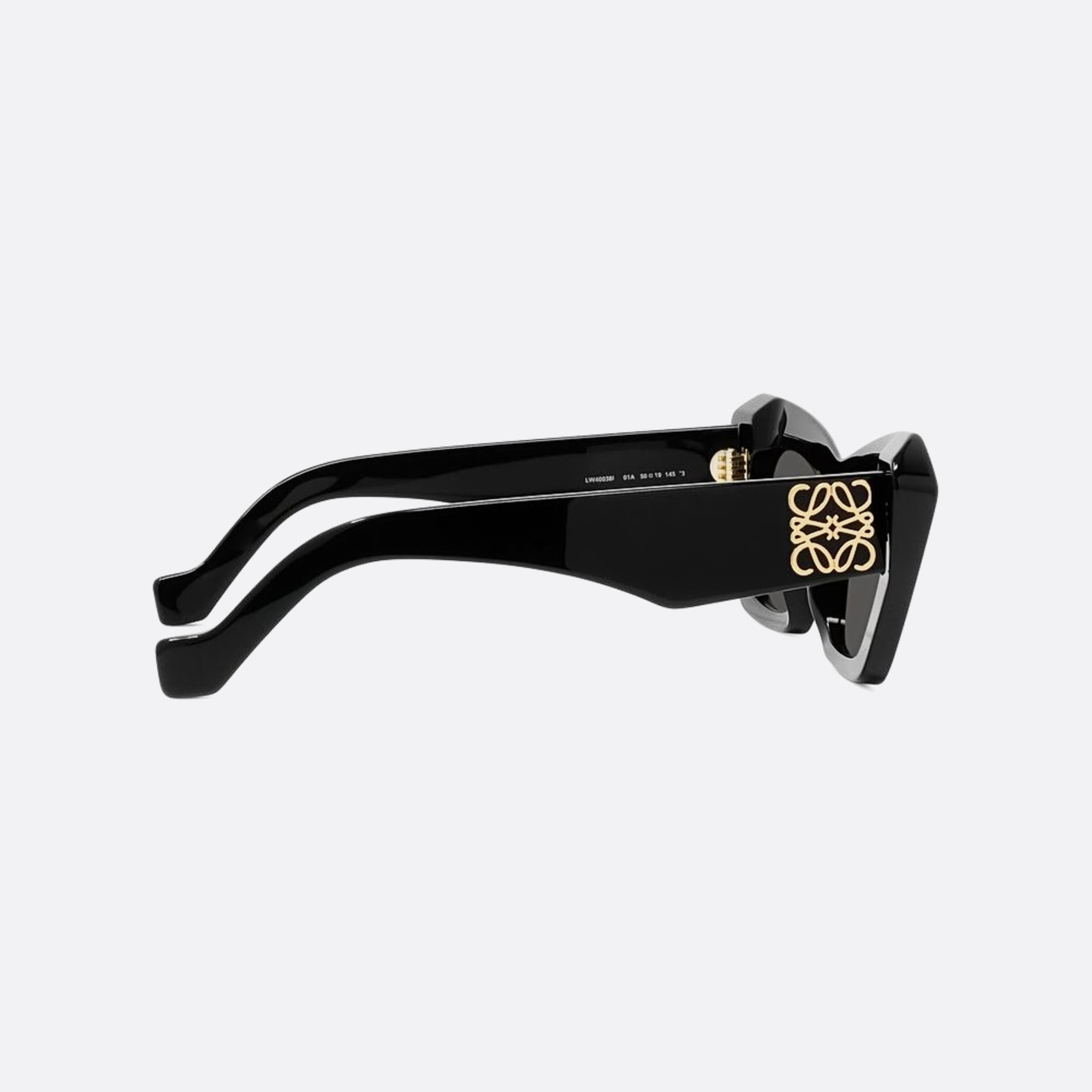 Loewe 51mm Anagram 01a Black Other Women Sunglasses - Additional Angle