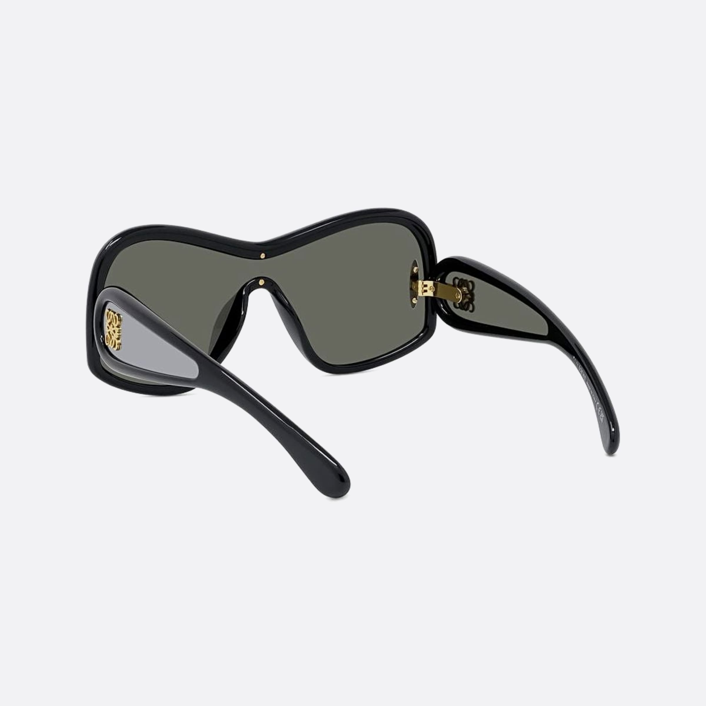 Loewe Anagram 01c Black Shield Women Sunglasses - Lifestyle Shot