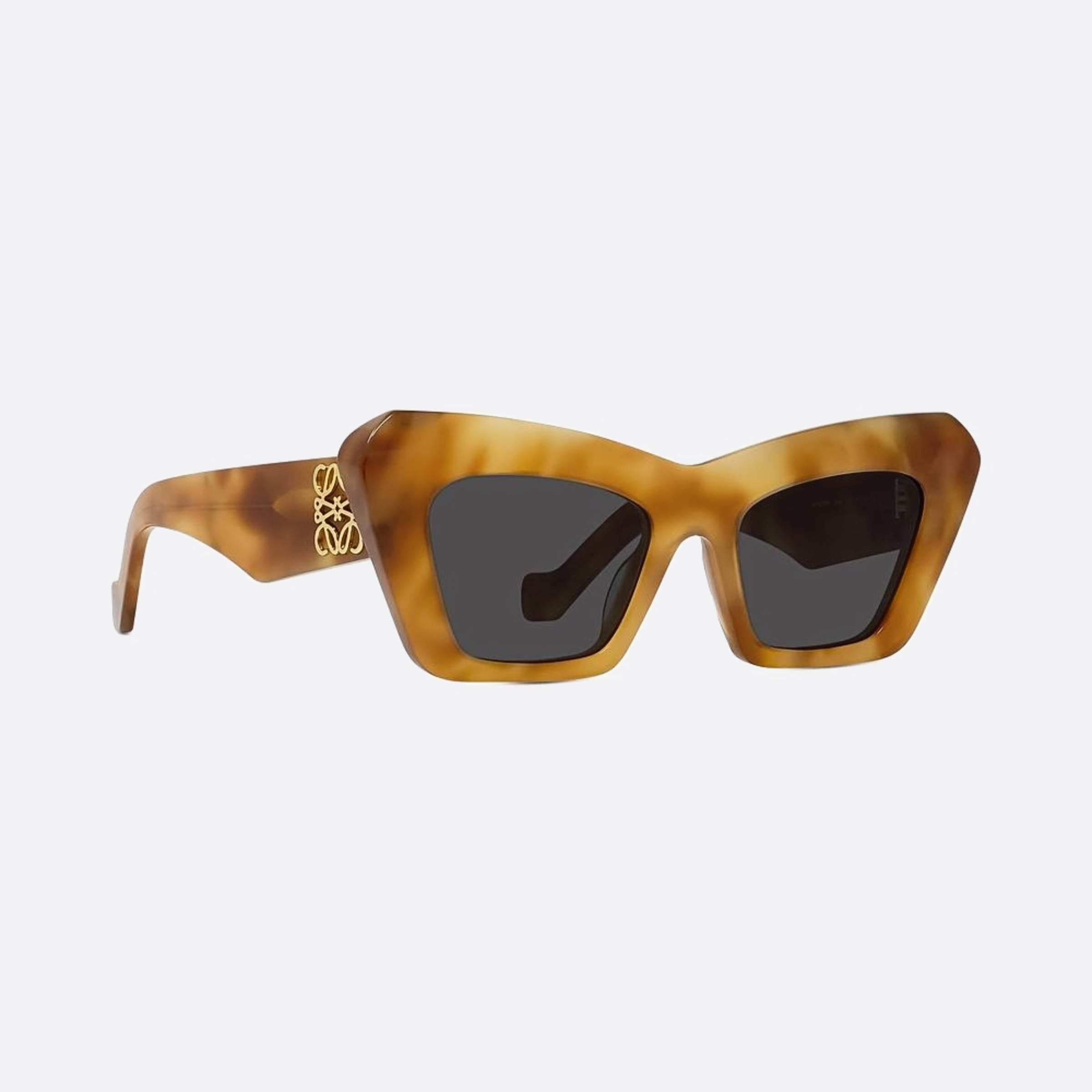Loewe 51mm Anagram 53a Havana Other Women Sunglasses - Additional Angle