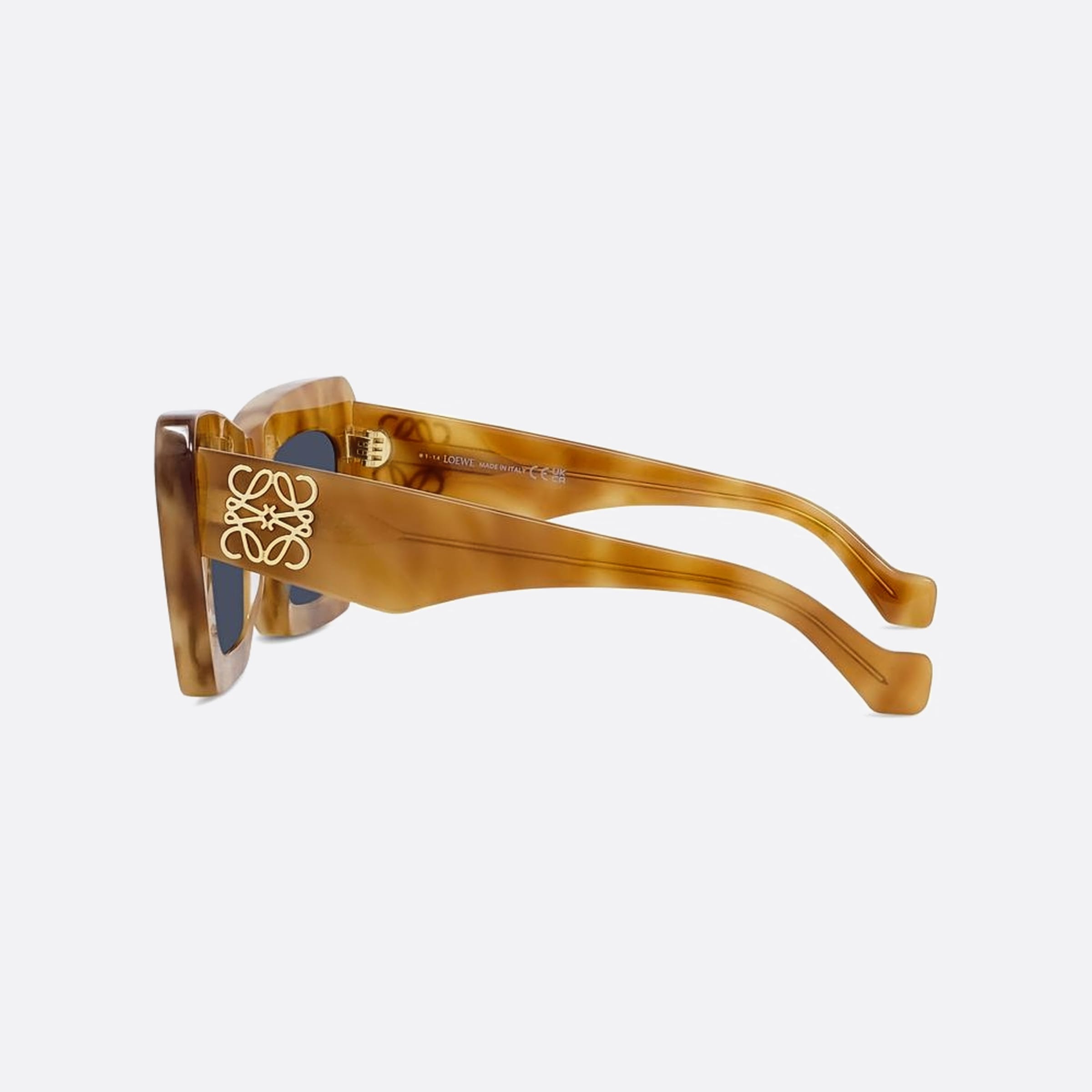 Loewe 52mm Women's Anagram 53v Havana Cat Eye Sunglasses - Detail View