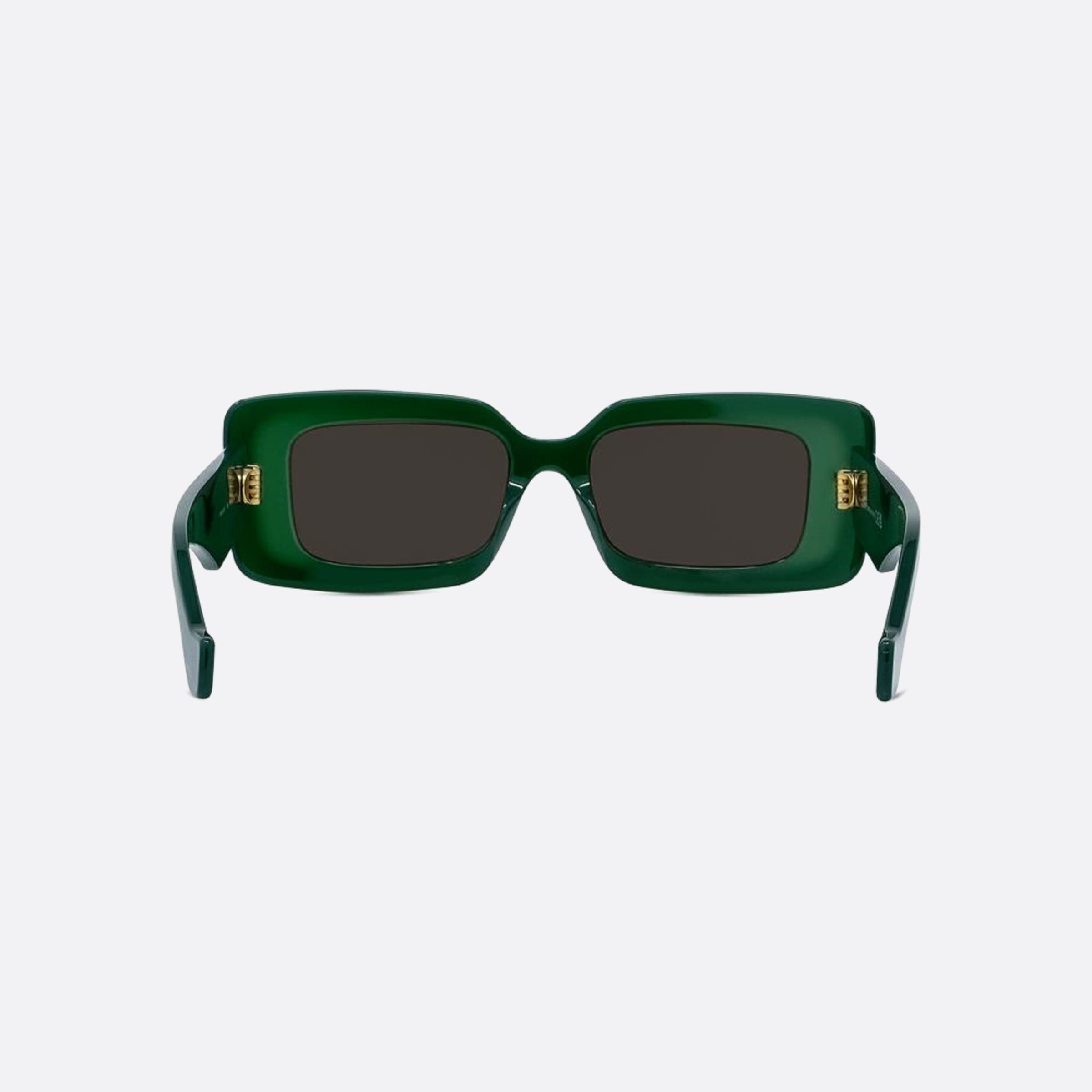 Loewe 52mm Anagram 96e Green Geometric Women Sunglasses - Additional Angle