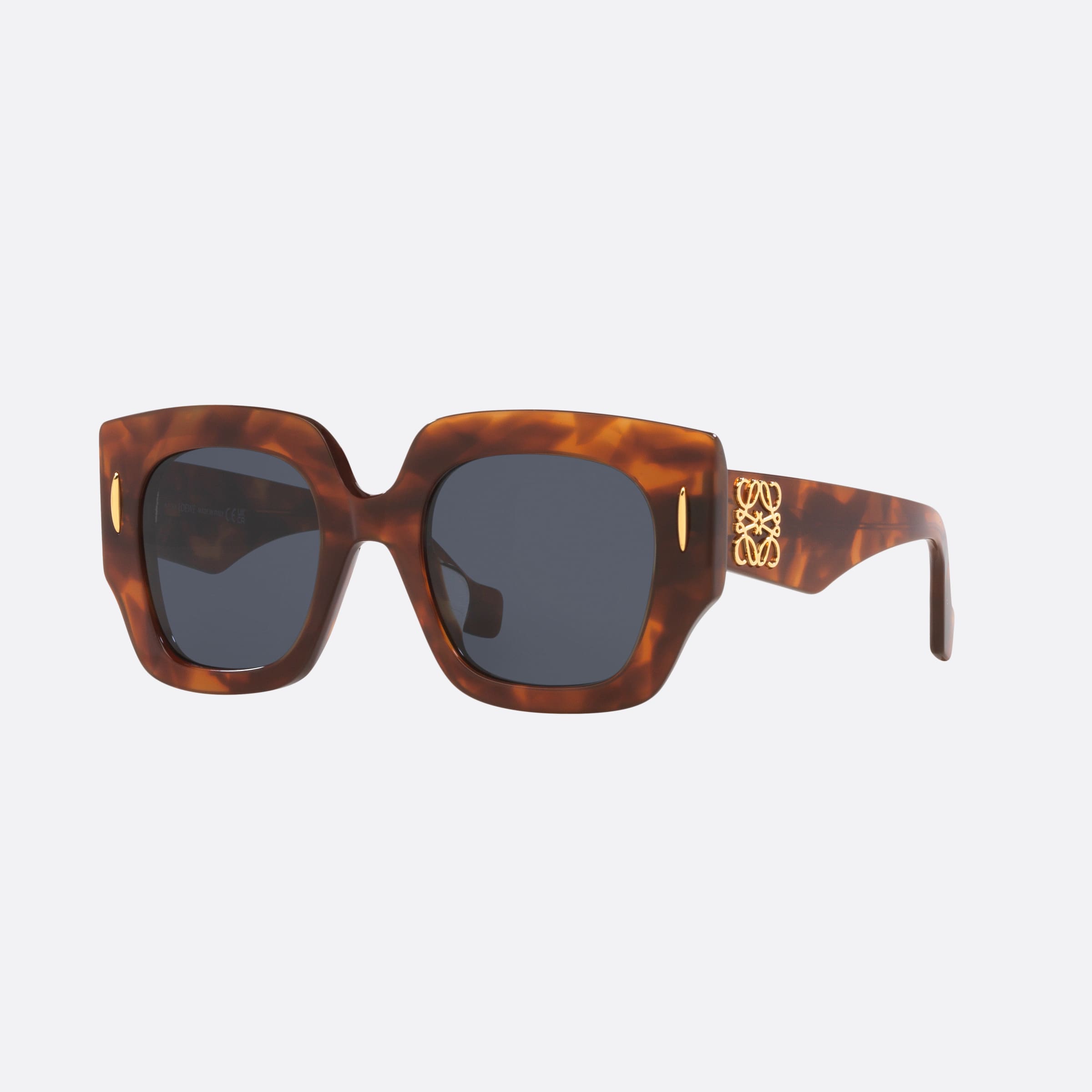 Loewe 50mm Anagram Lw40129u 53v Tortoise Irregular Women Sunglasses - Main View