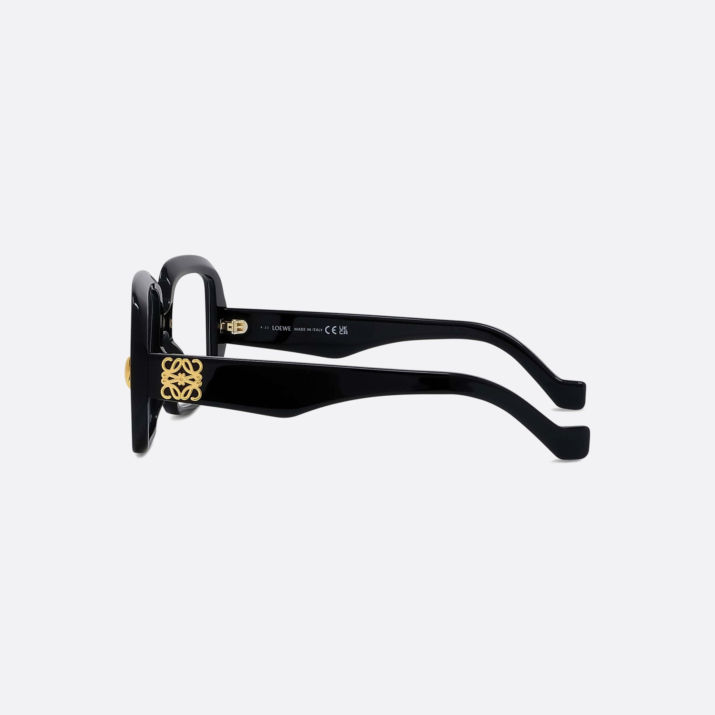 Loewe 52mm Anagram Lw50076i Black Women Eyeglasses - Detail View