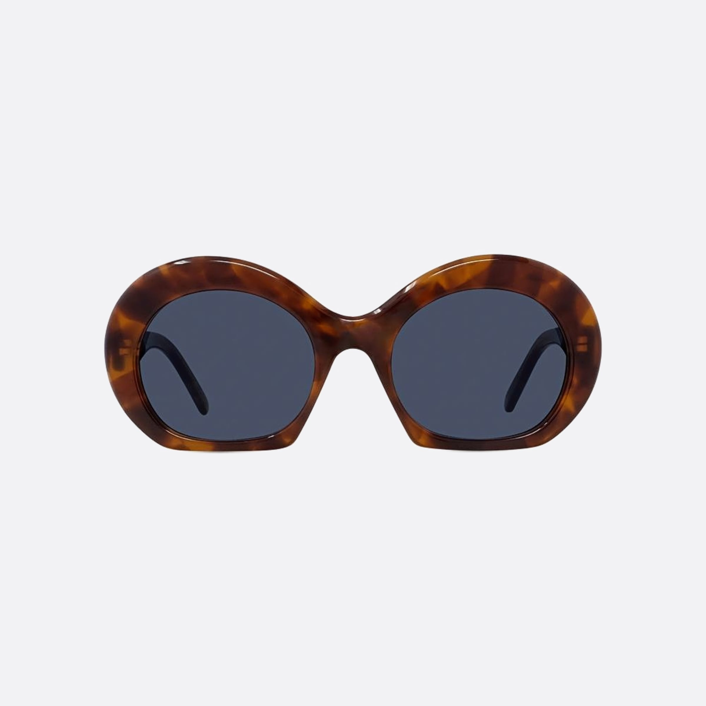 Loewe 54mm Curvy 53v Havana Round Women Sunglasses - Main View