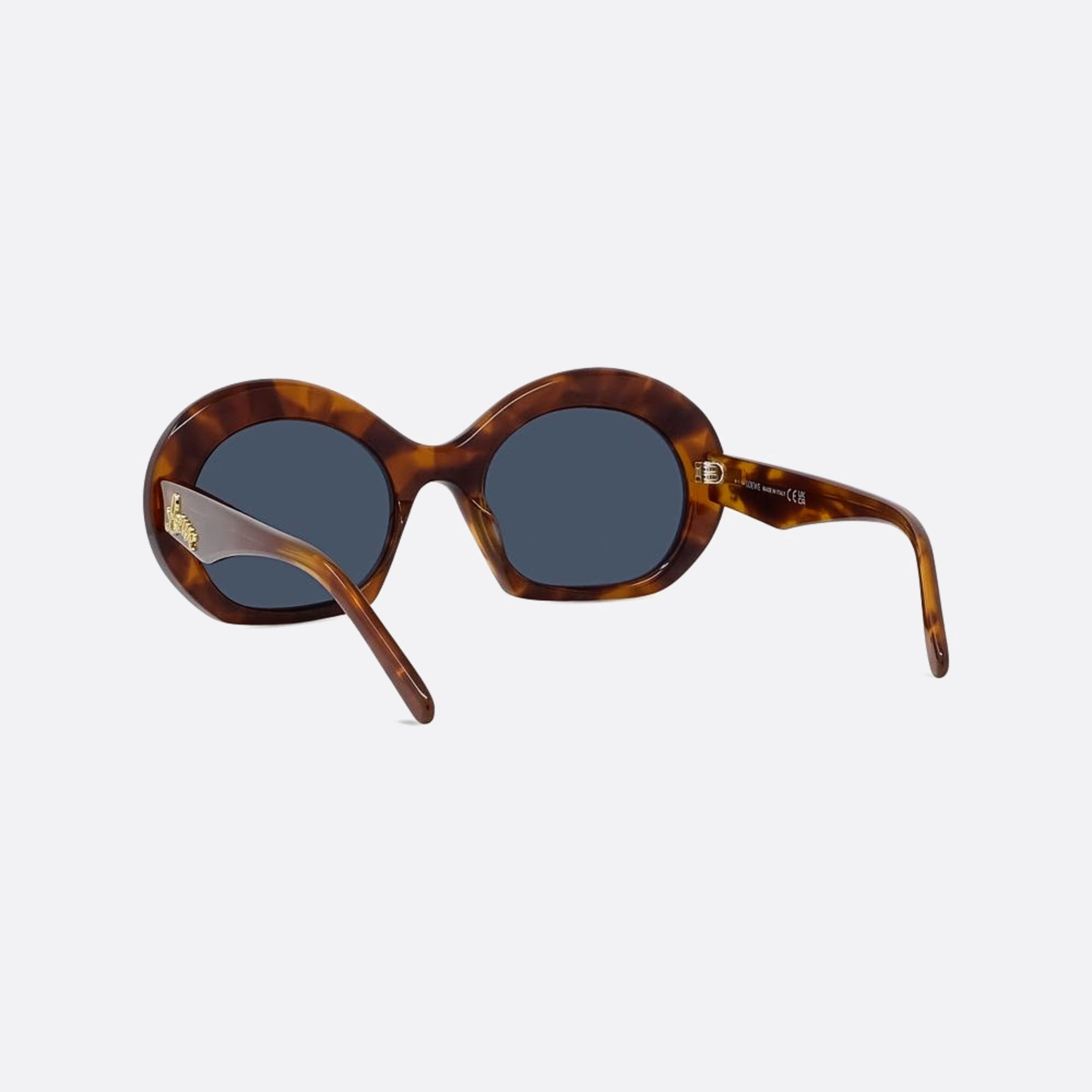Loewe 54mm Curvy 53v Havana Round Women Sunglasses - Lifestyle Shot
