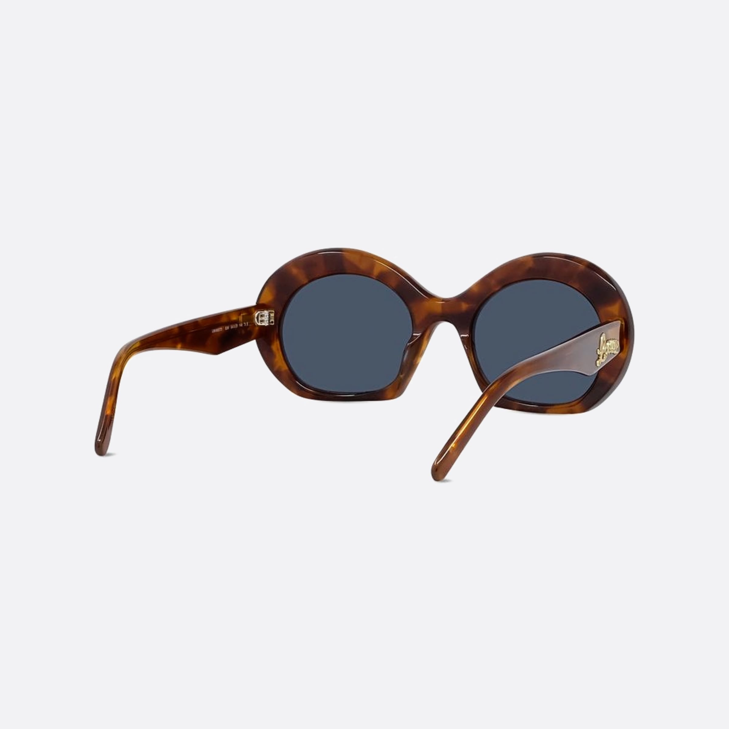 Loewe 54mm Curvy 53v Havana Round Women Sunglasses - Additional Angle