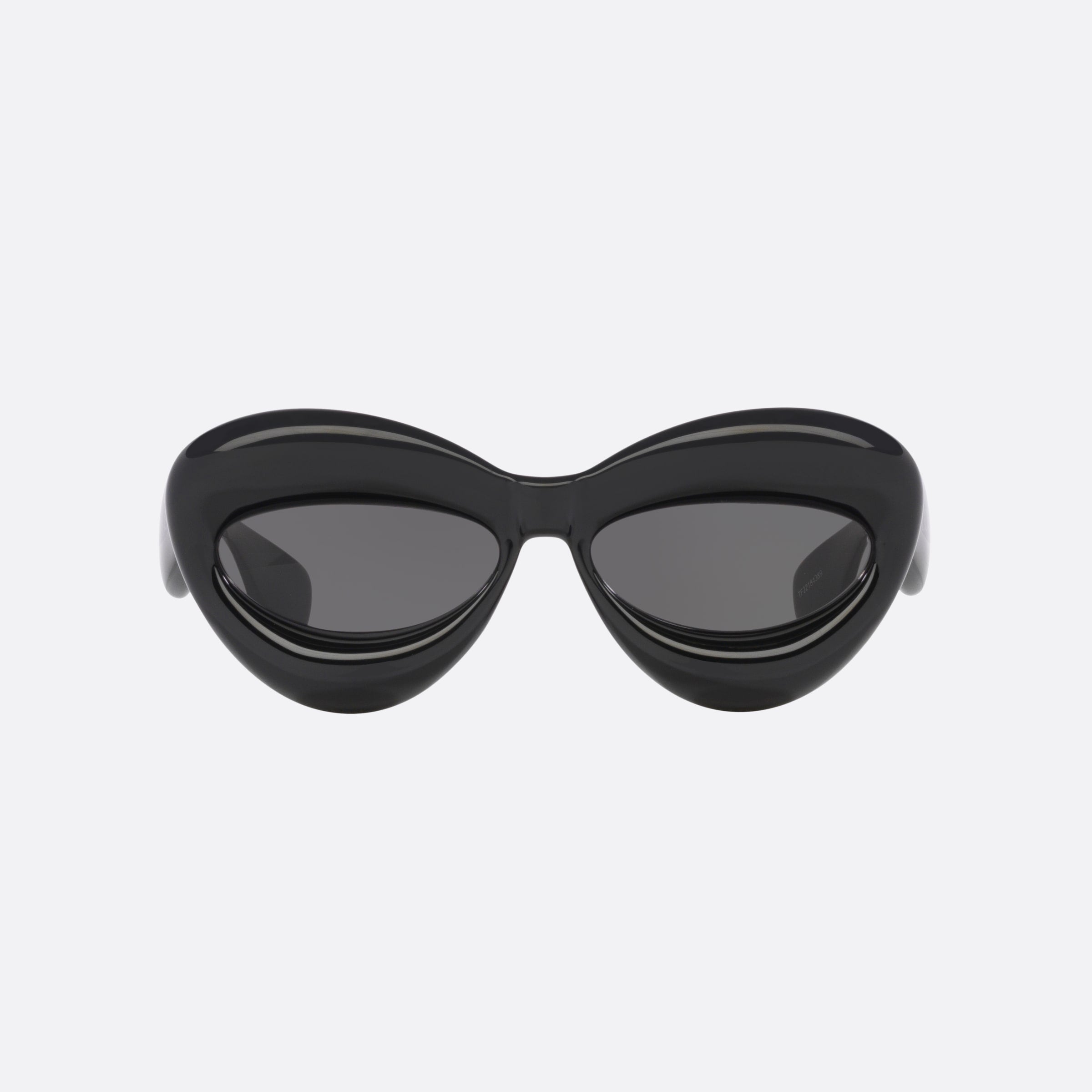 Loewe 55mm Lw40097i Black Cat Eye Women Sunglasses - Side View