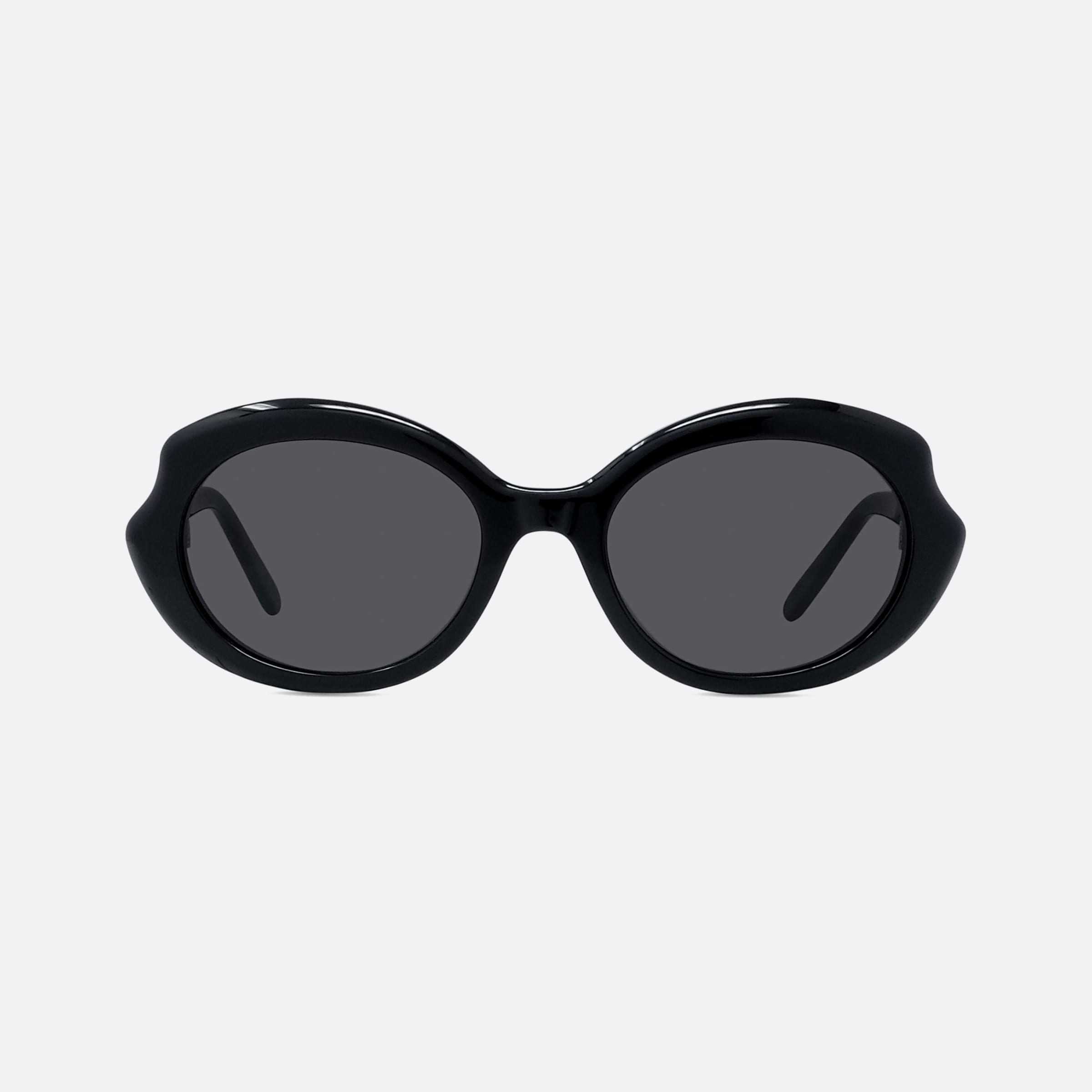 Loewe 54mm Lw40147i 01a Black Geometric Women Sunglasses - Side View