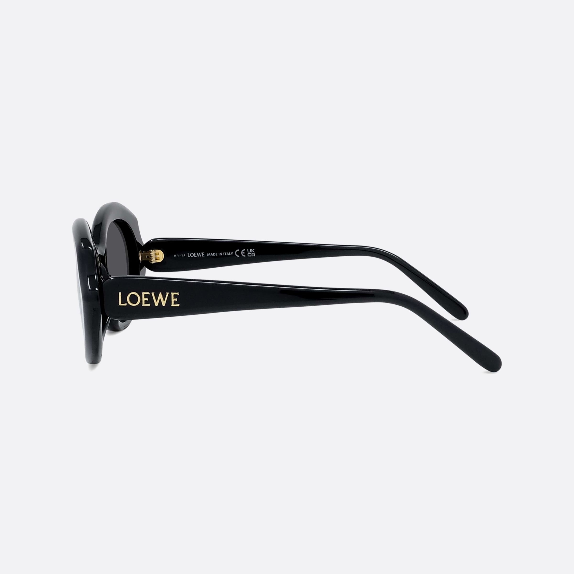 Loewe 54mm Lw40147i 01a Black Geometric Women Sunglasses - Detail View
