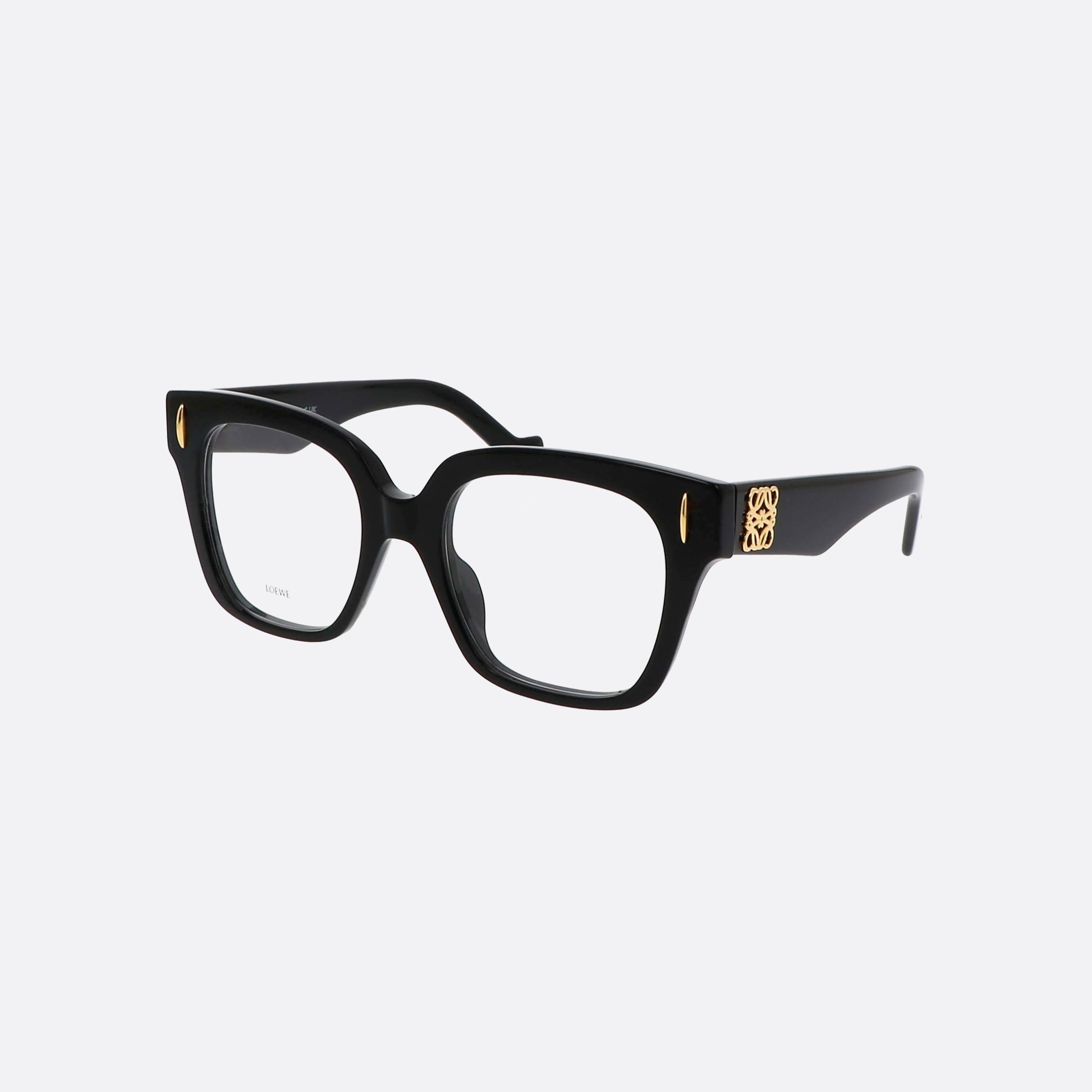 Loewe 51mm Lw50069i Black Geometric Women Eyeglasses - Main View