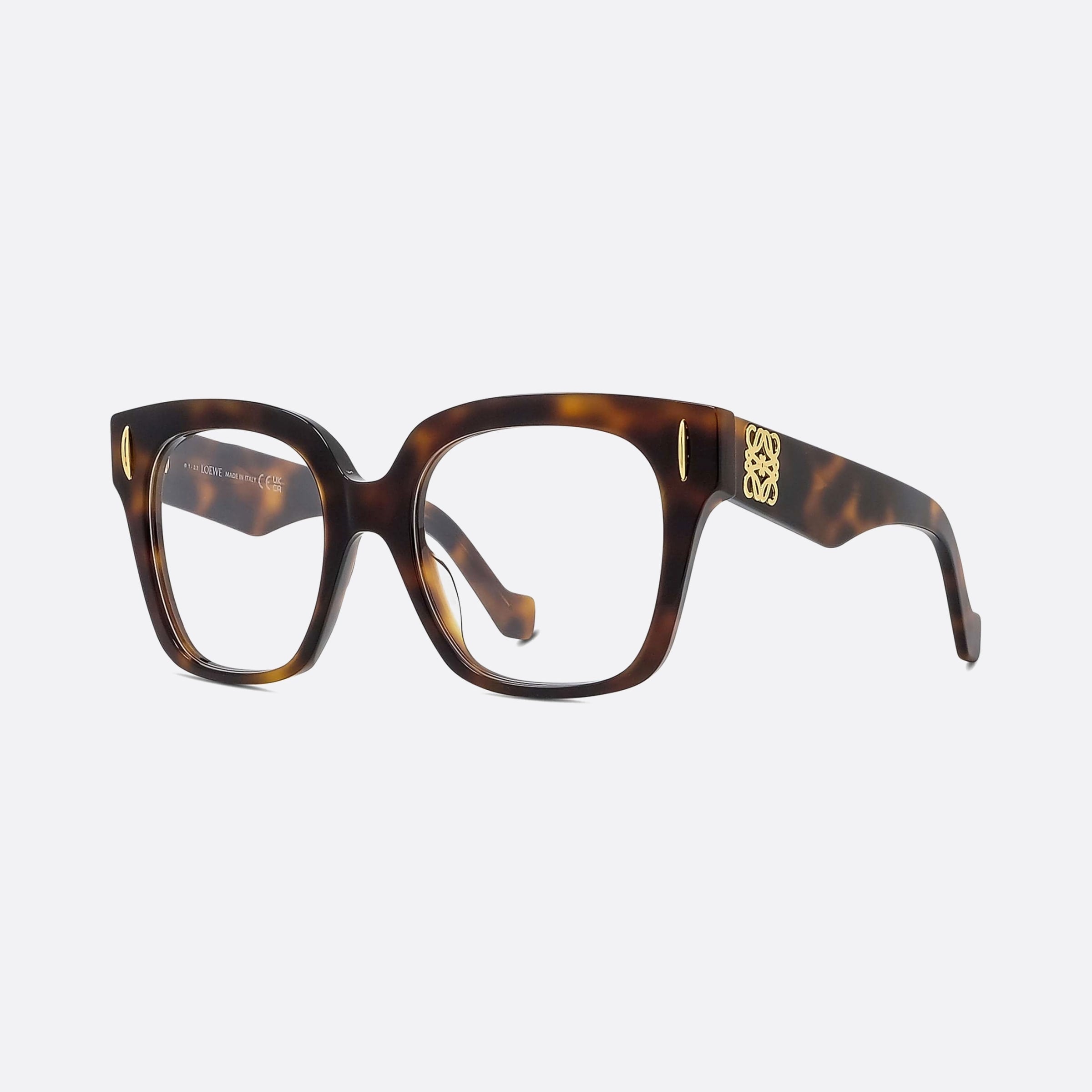 Loewe 51mm Lw50069i Havana Butterfly Women Eyeglasses - Main View