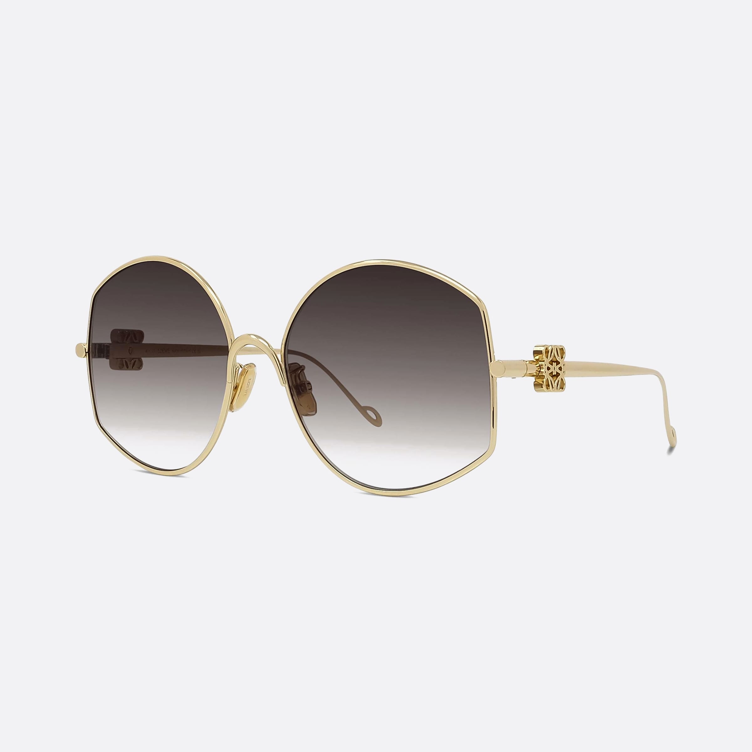 Loewe 60mm Metal Lw40069u 30f Gold Unisex Sunglasses - Main View