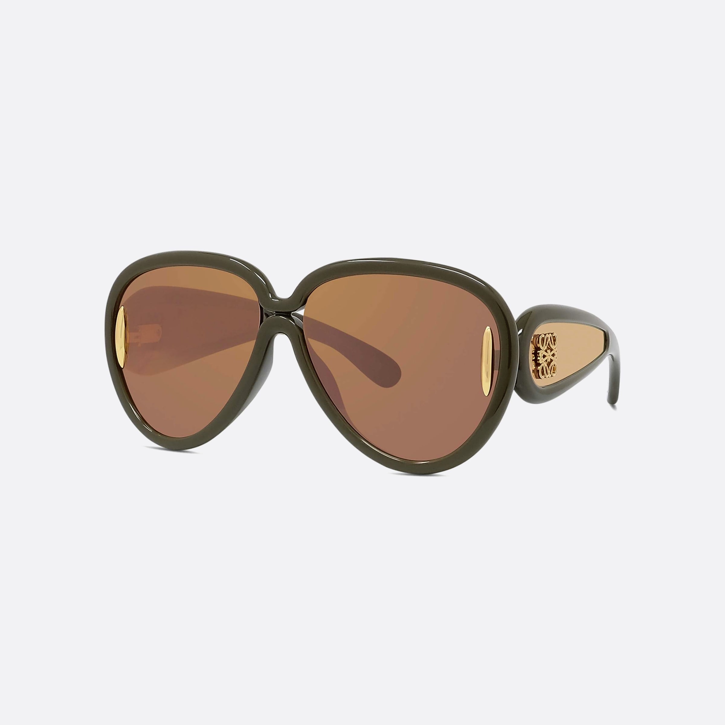 Loewe 65mm Paula Ibiza Lw40132i 96c Kaki Men Sunglasses - Main View