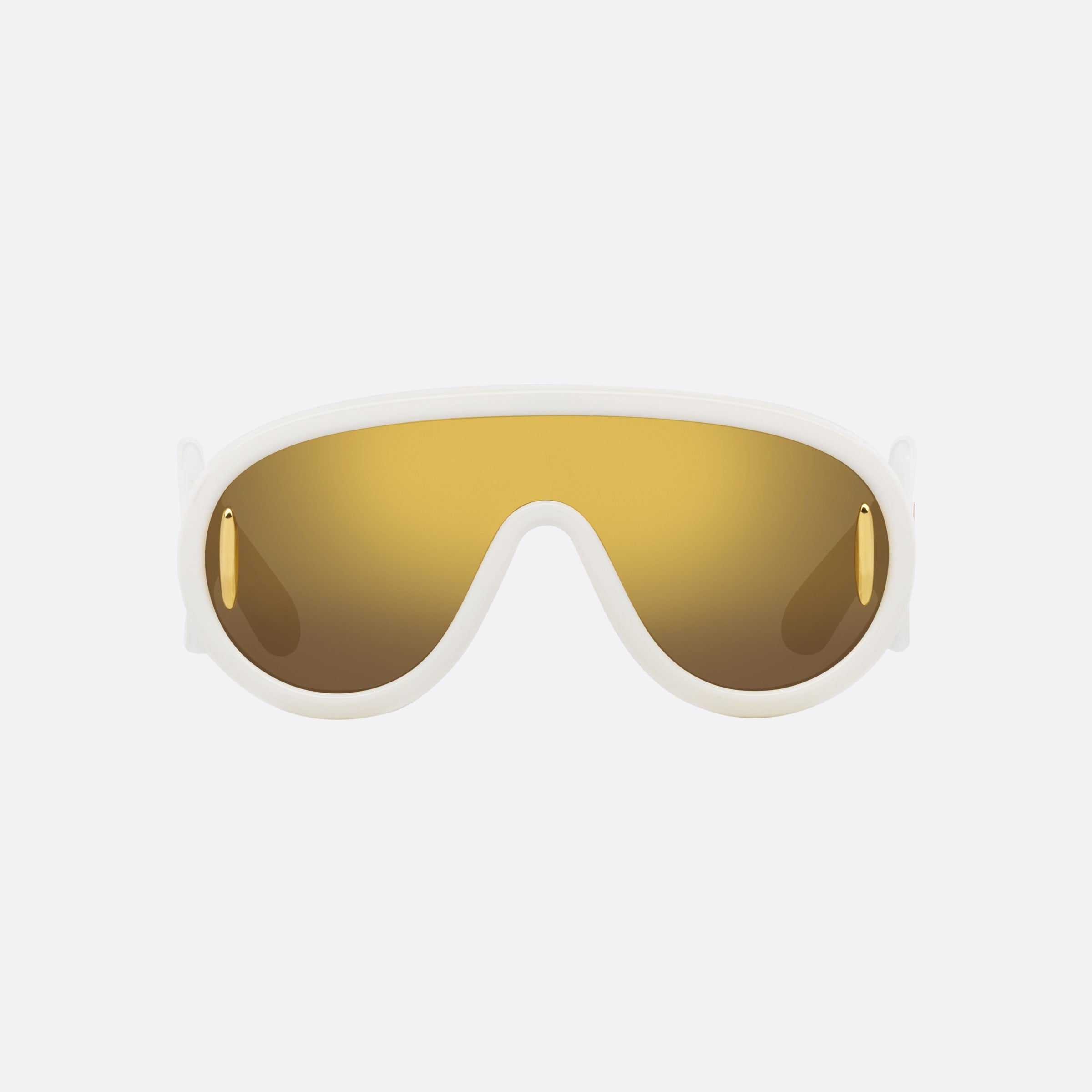 Loewe Paulaibiza2 25g Beige Irregular Men Sunglasses - Side View